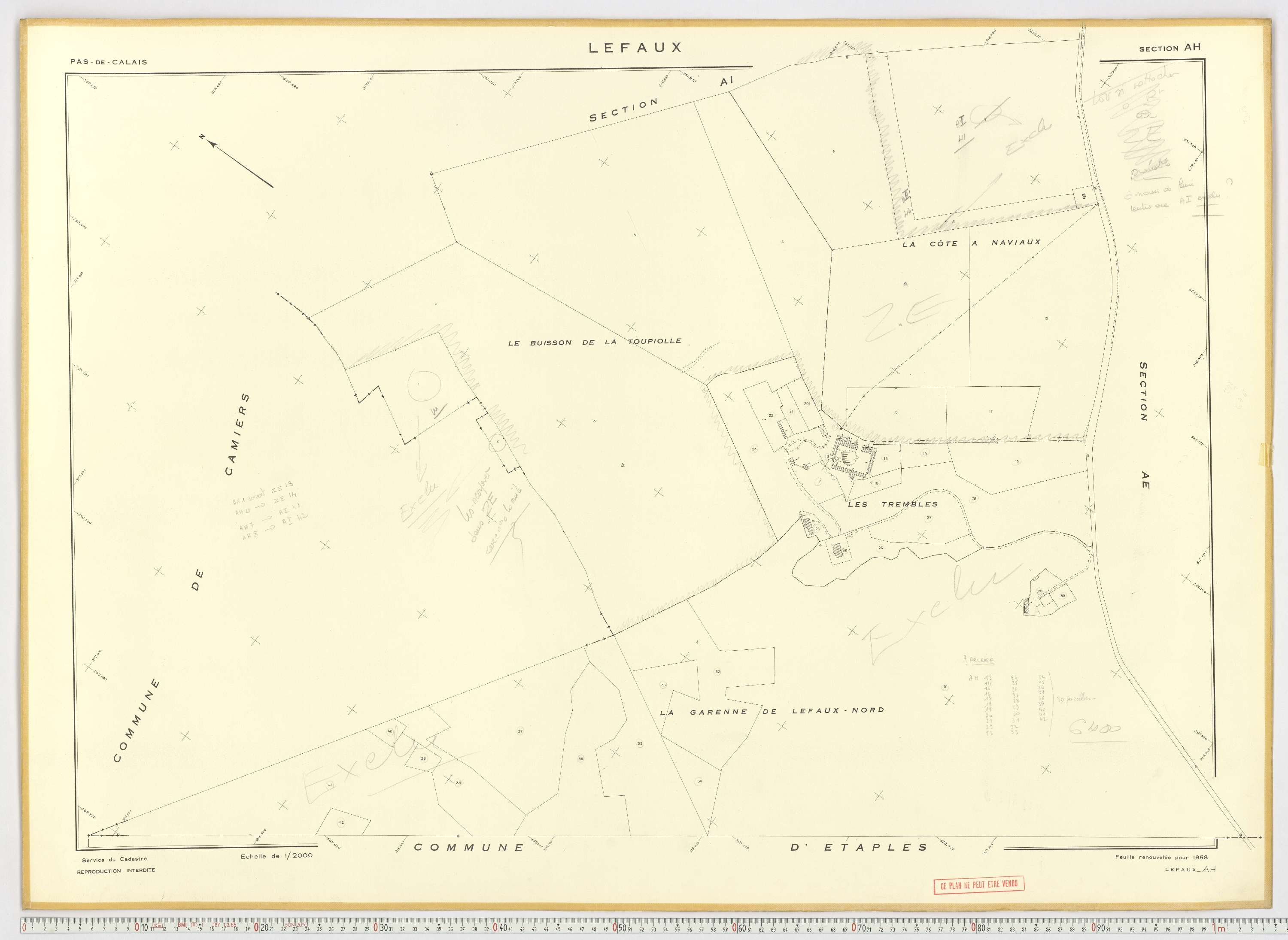 Lefaux - Section AH.