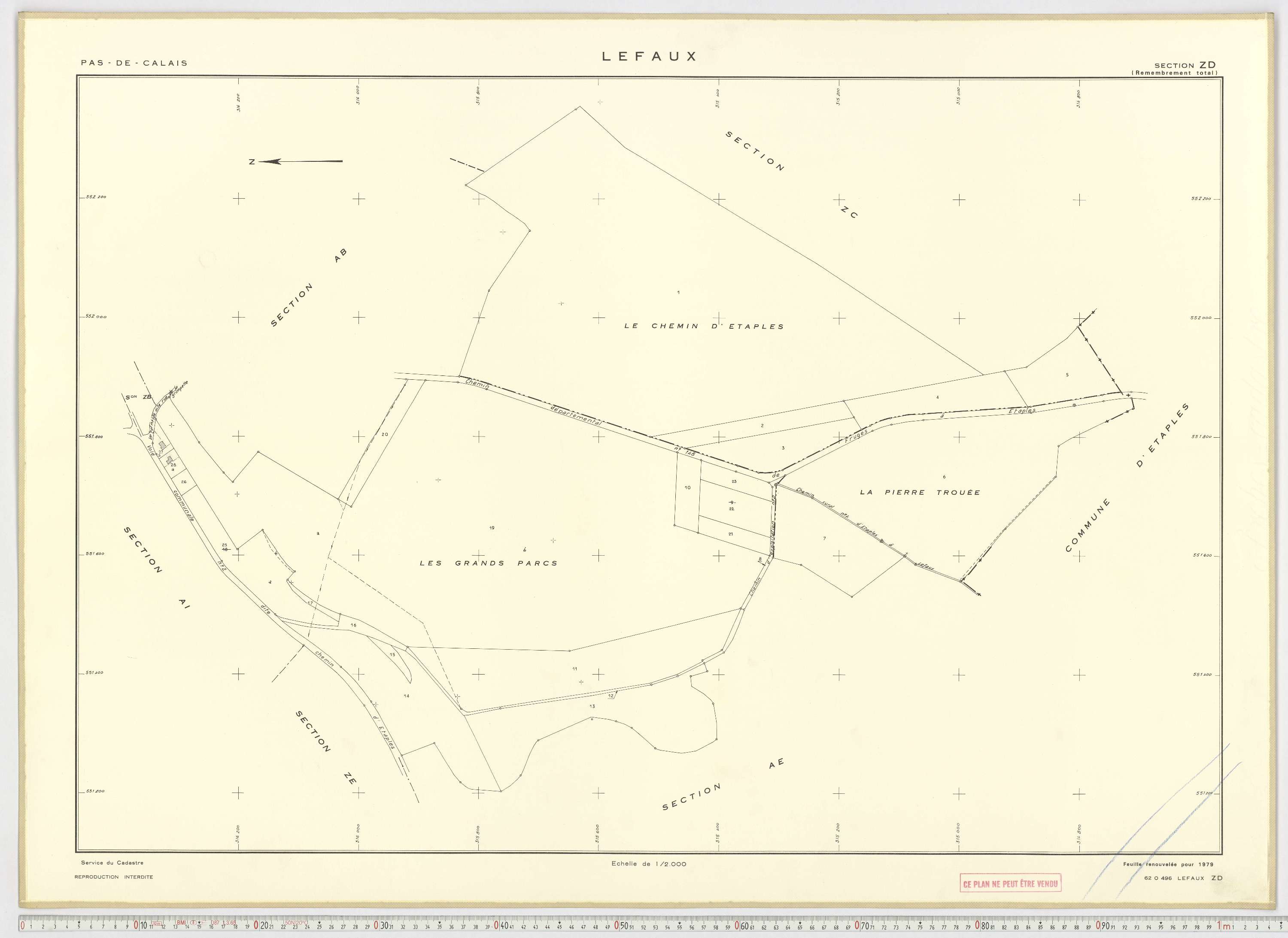 Lefaux - Section ZD.