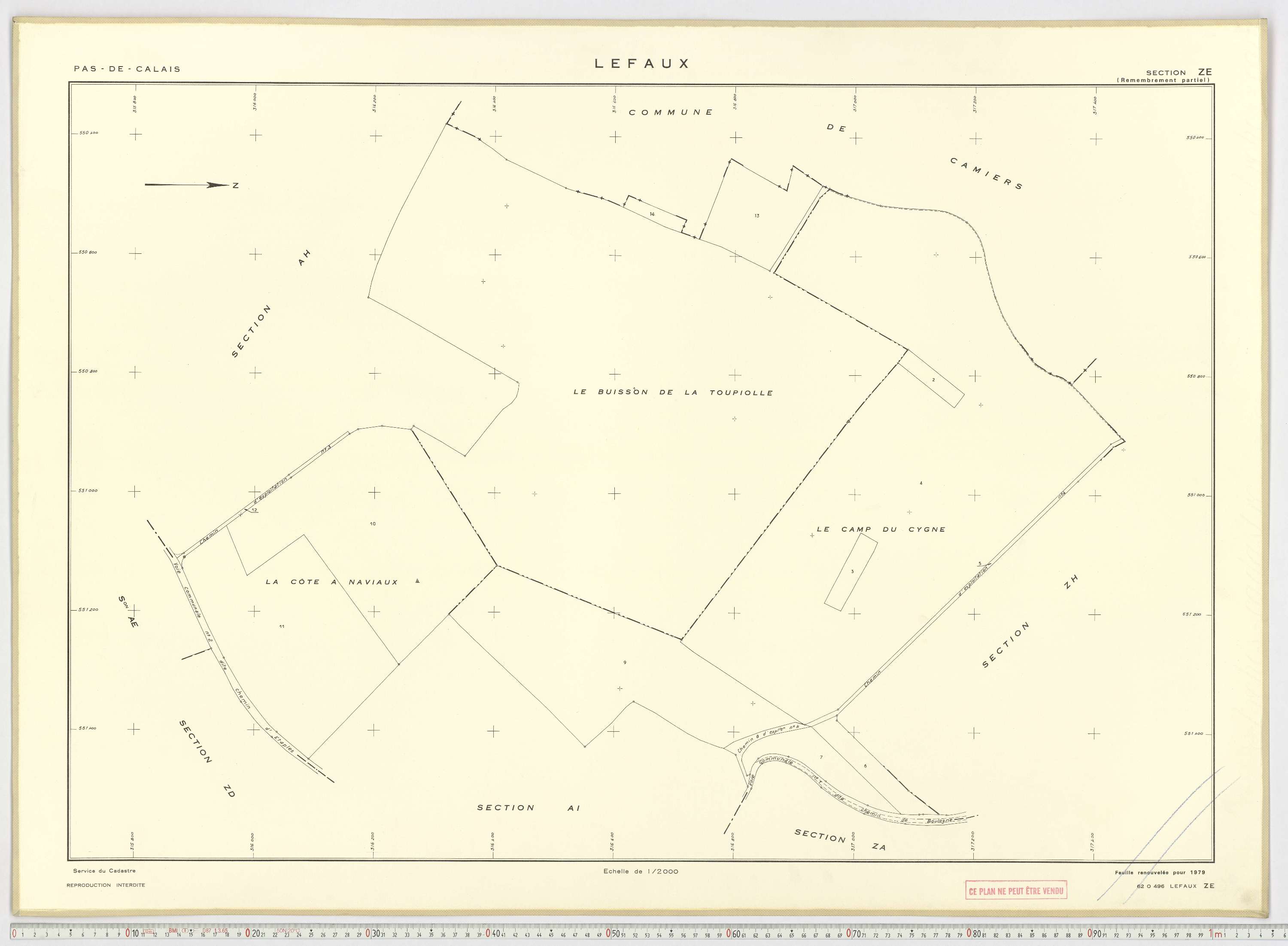 Lefaux - Section ZE.