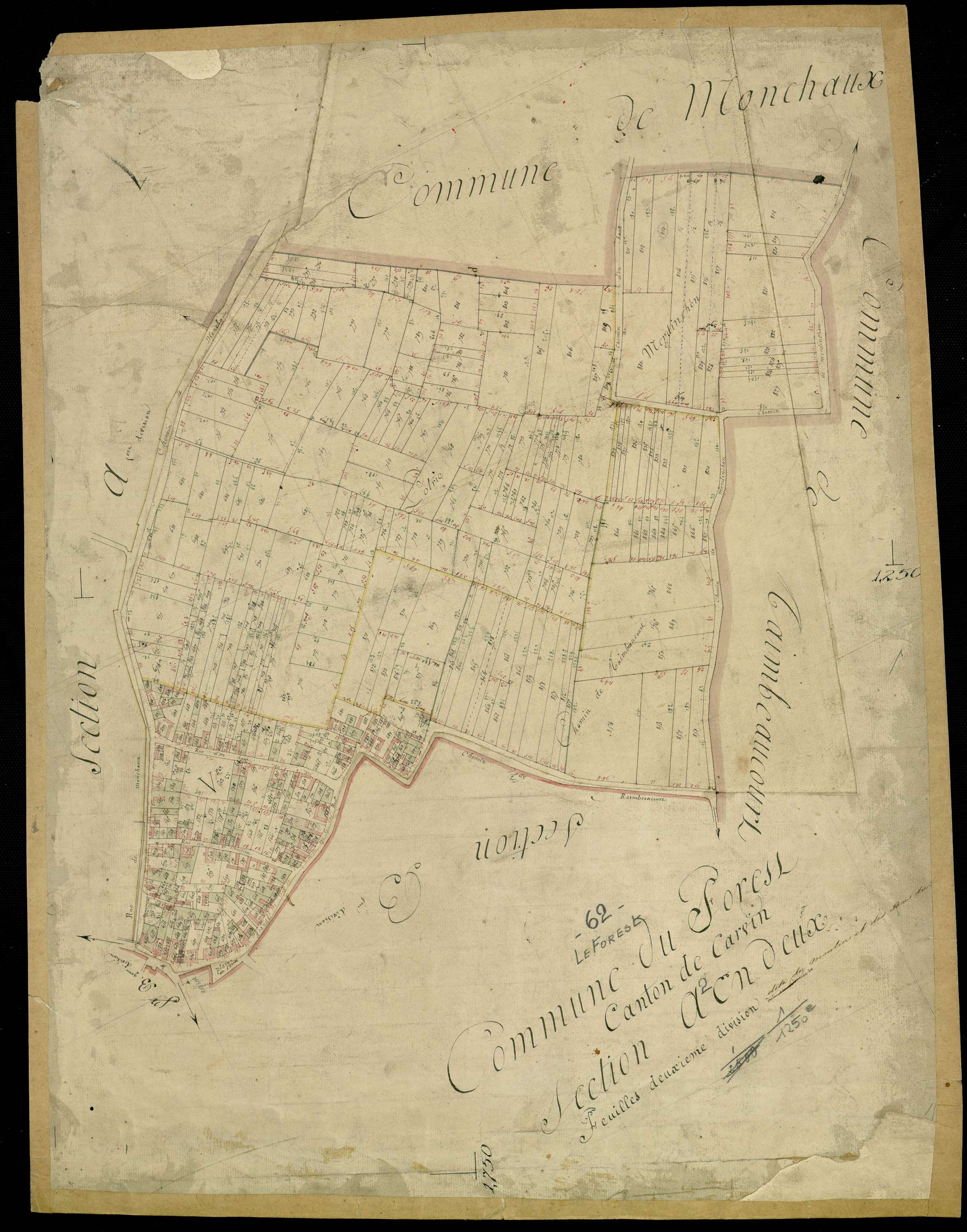 Leforest - Section A, 2e feuille