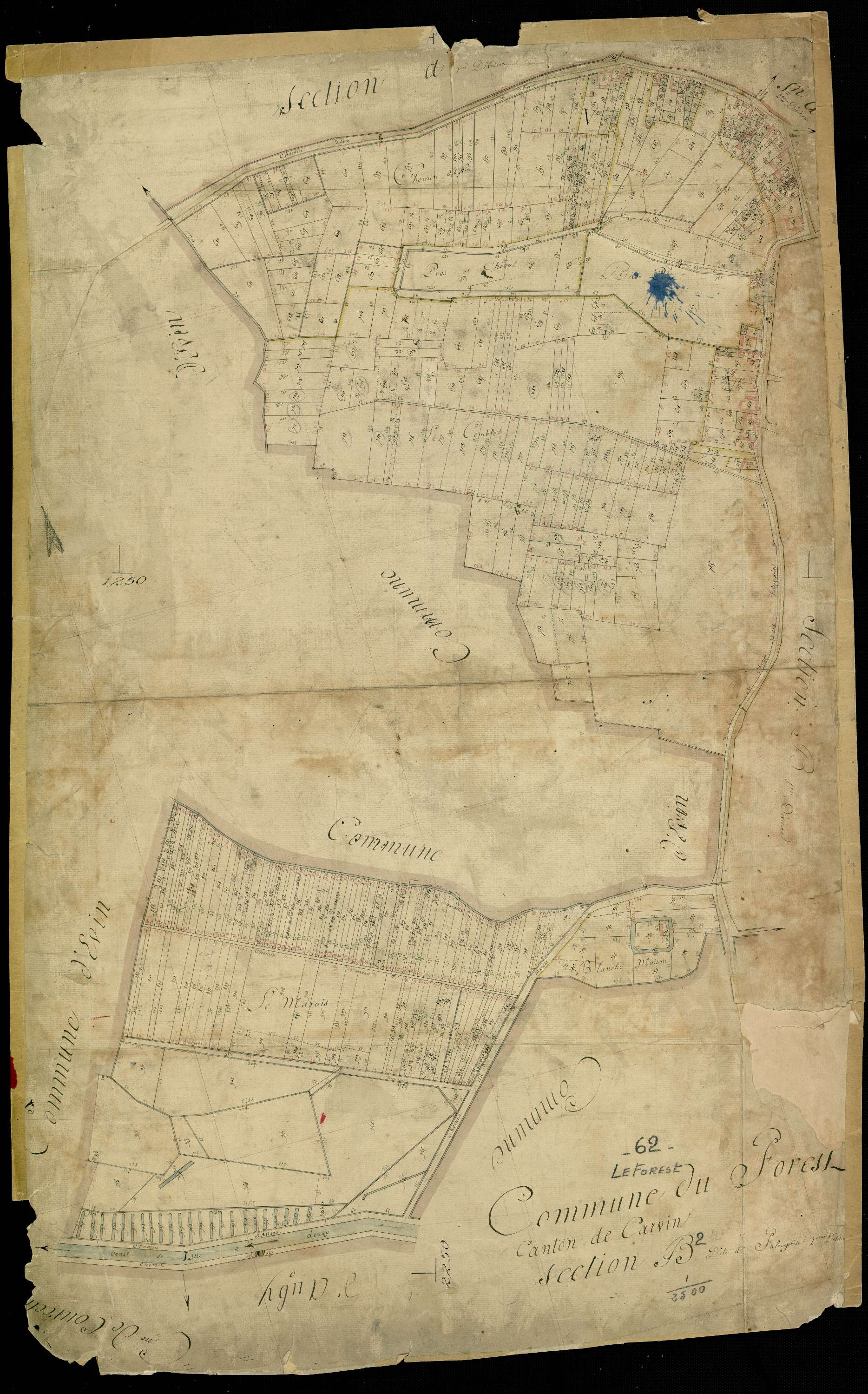 Leforest - Section B, 2e feuille