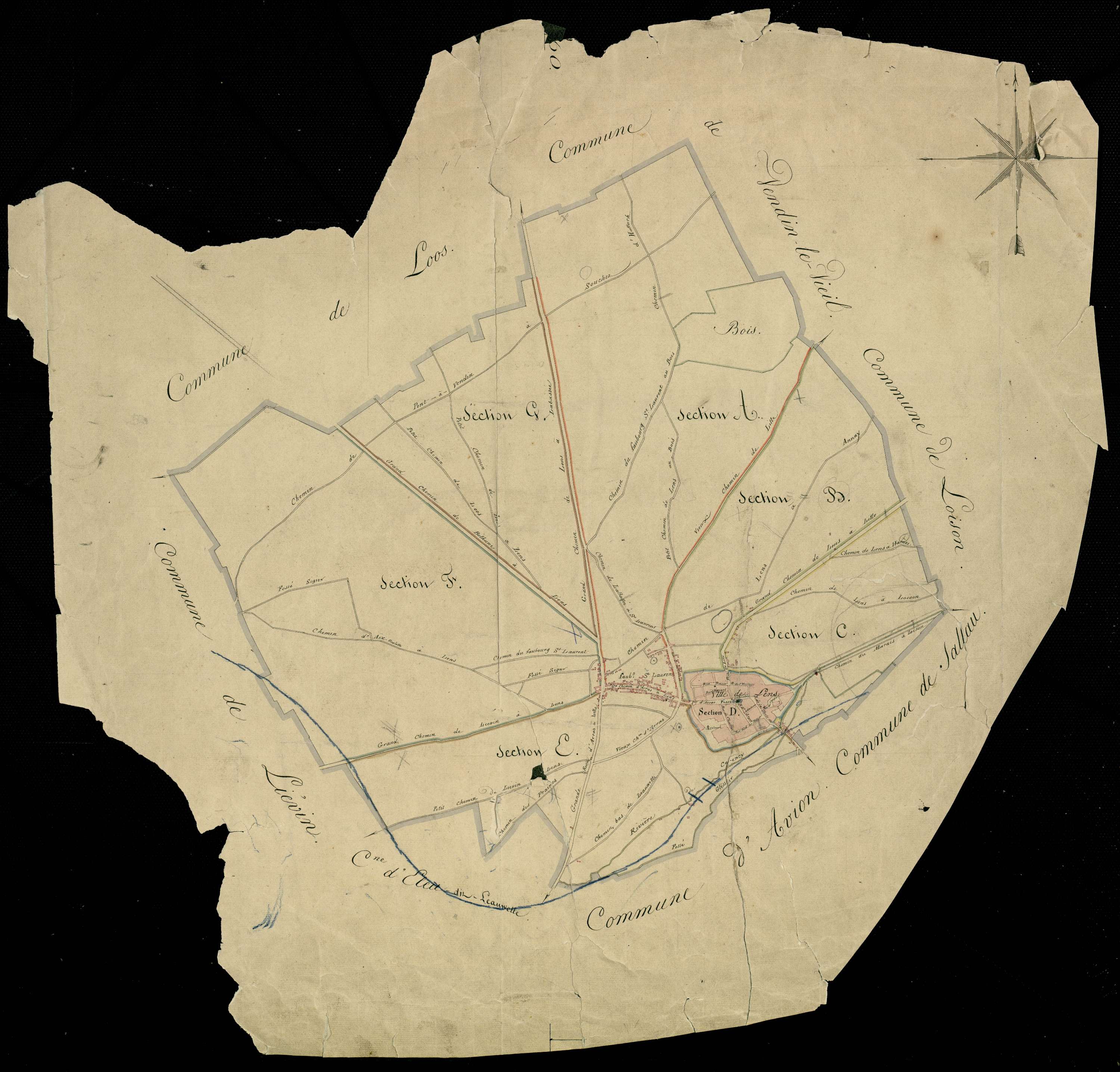 Lens - Tableau d'assemblage