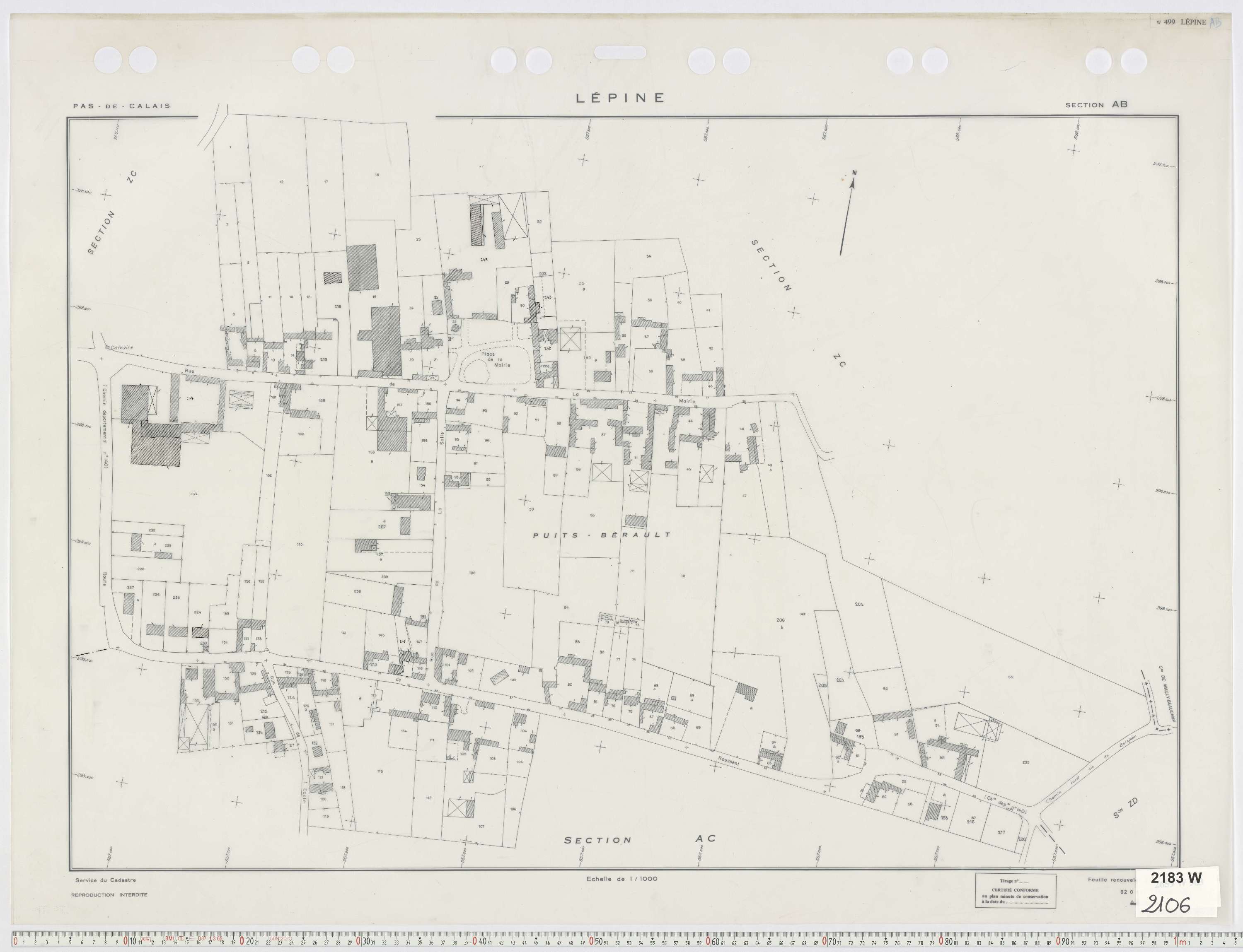 Lépine - Section AB.