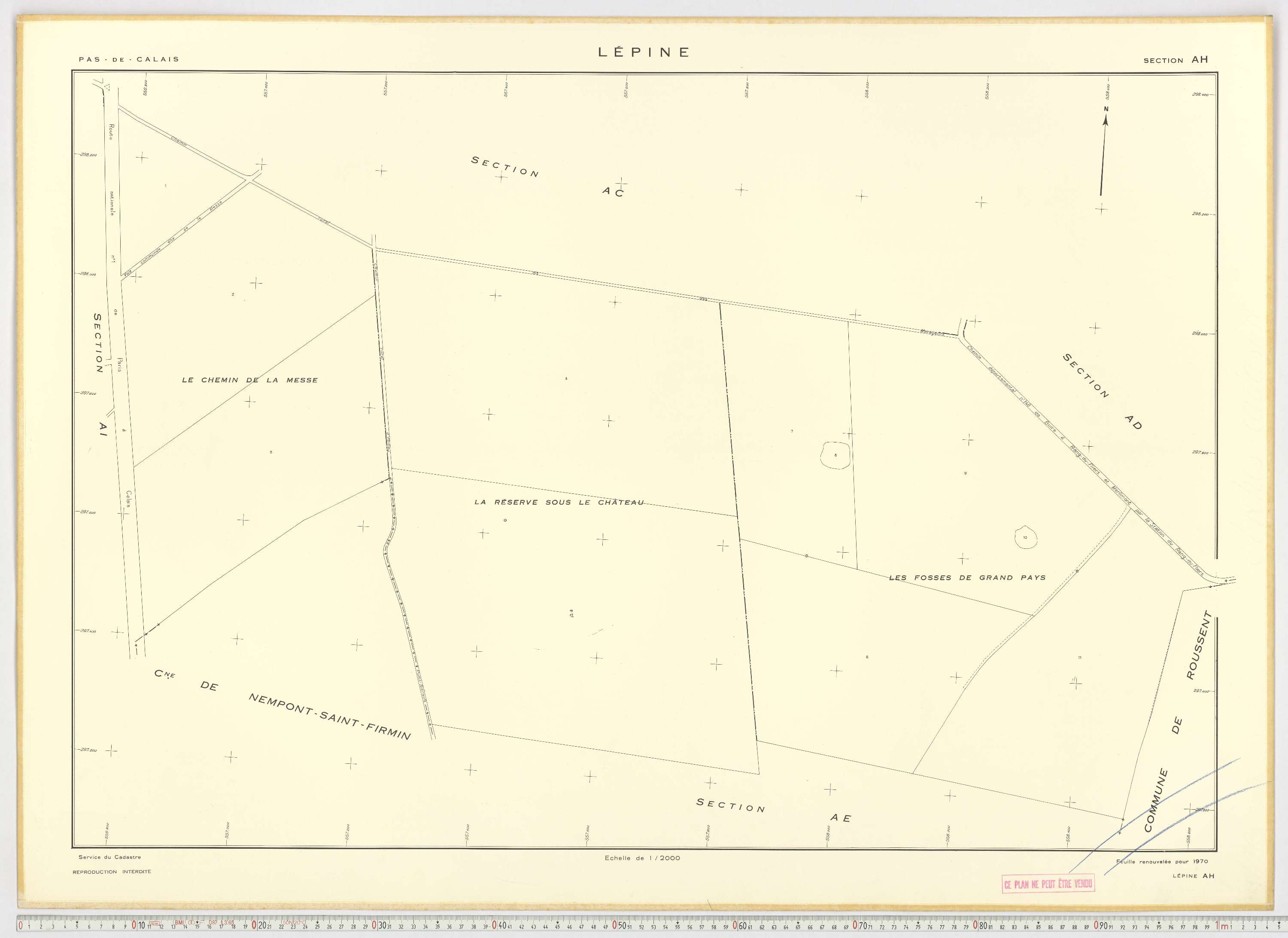 Lépine - Section AH.