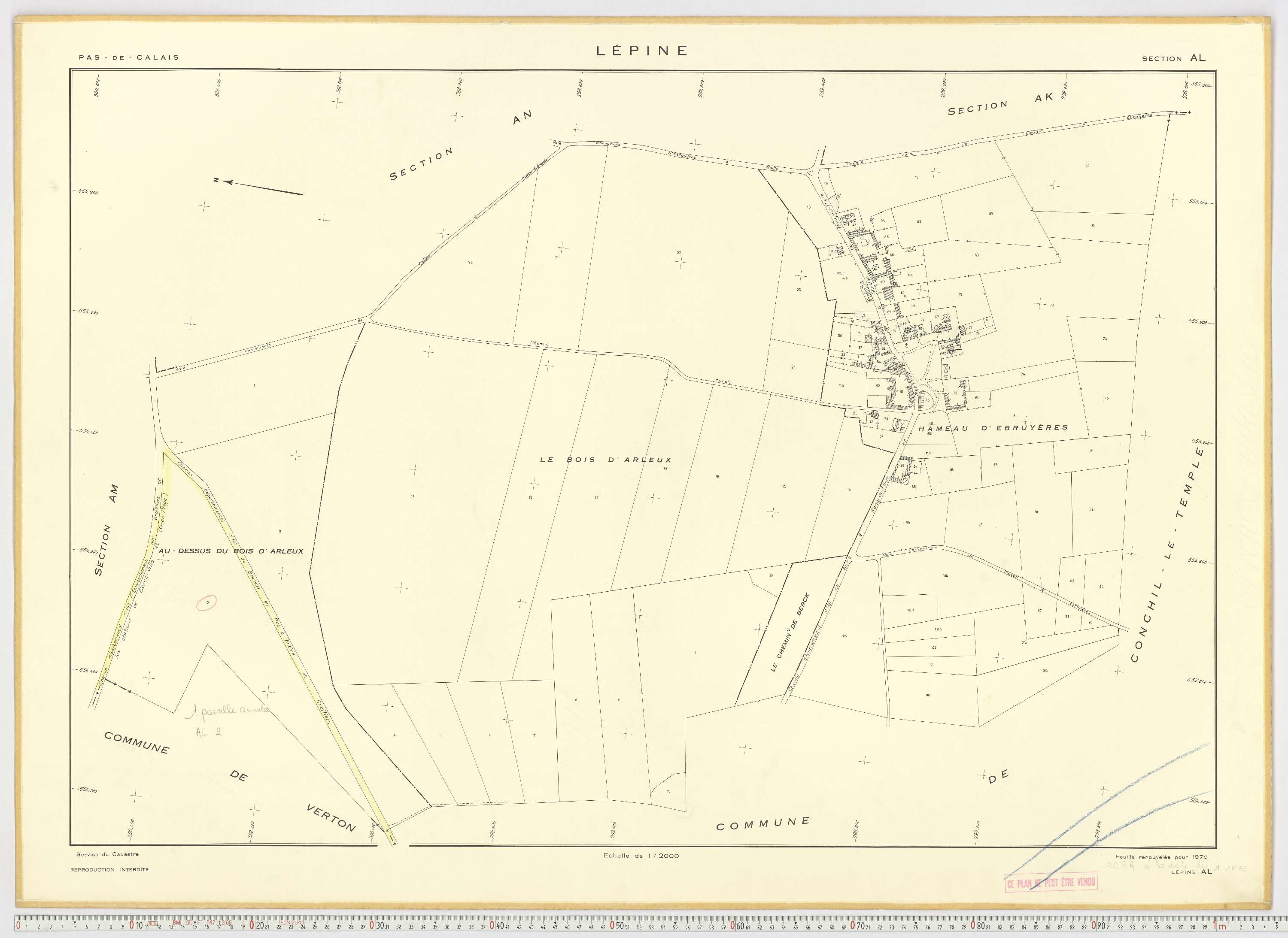 Lépine - Section AL.