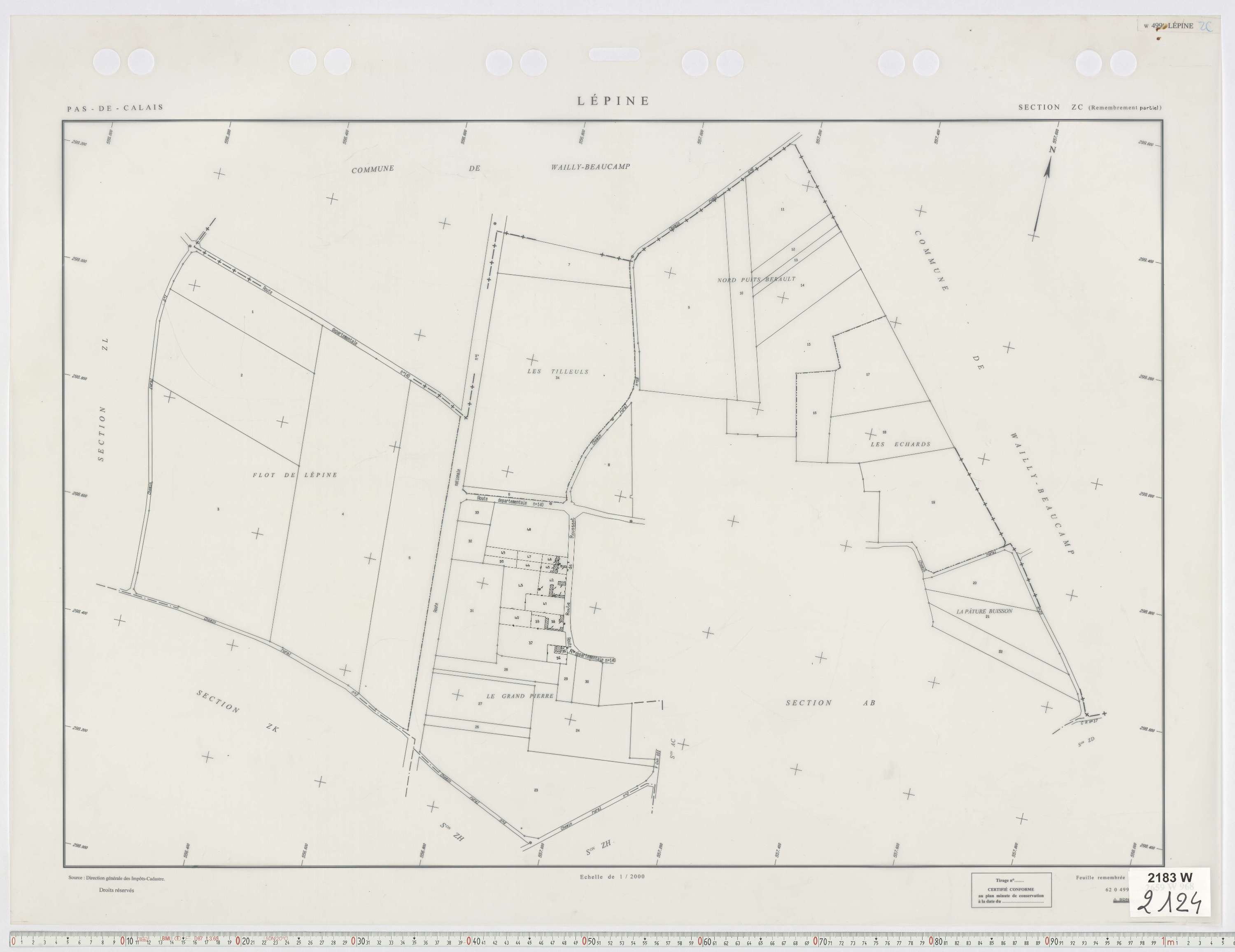 Lépine - Section ZC.