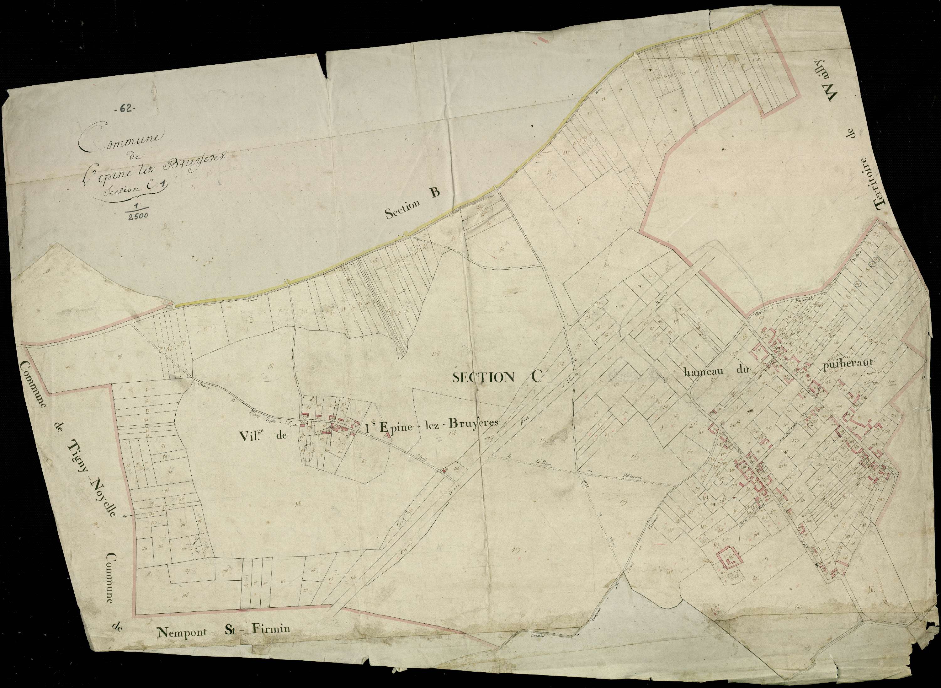 Lépine - Section C, 1re feuille