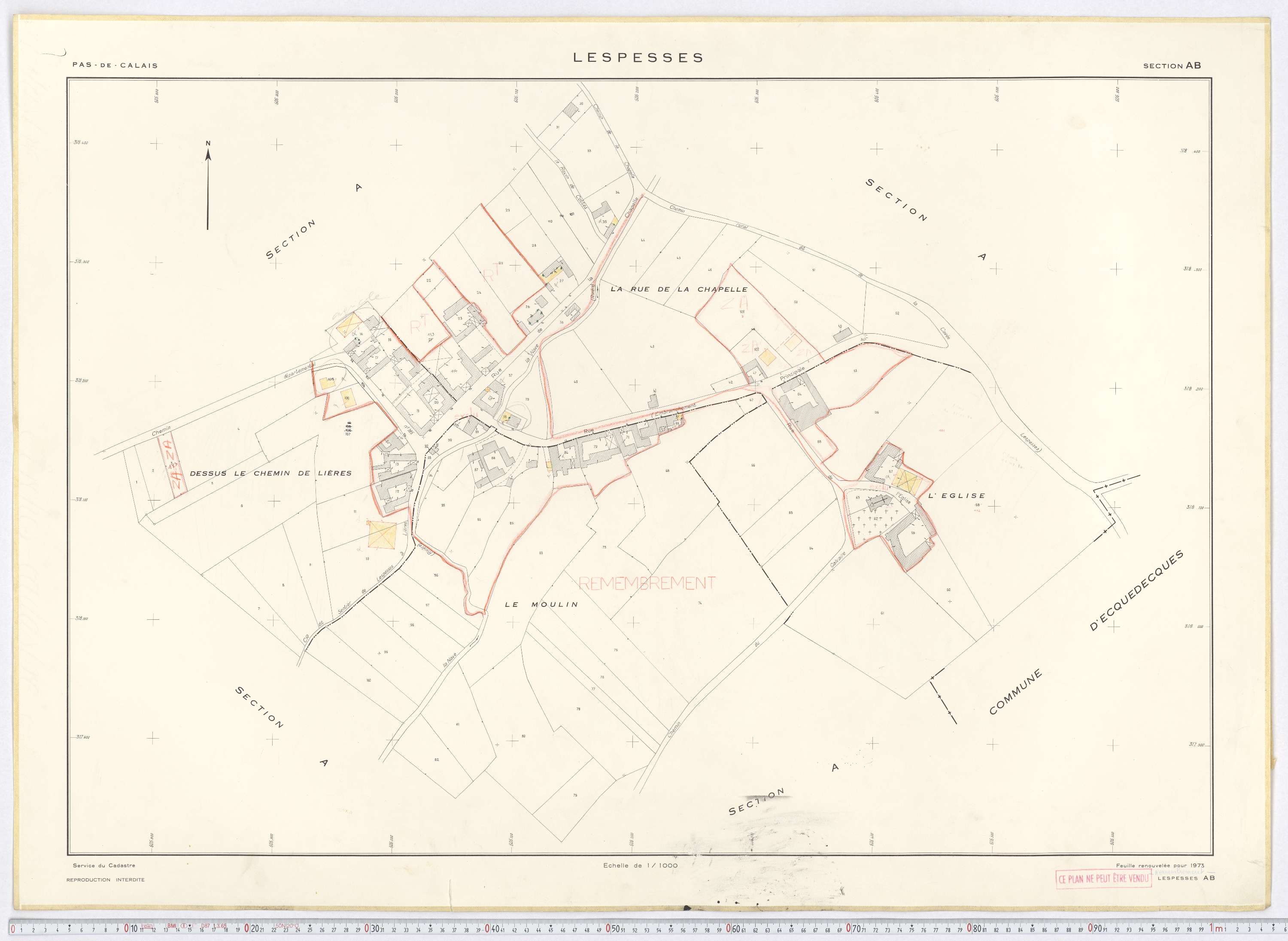 Lespesses - Section AB.