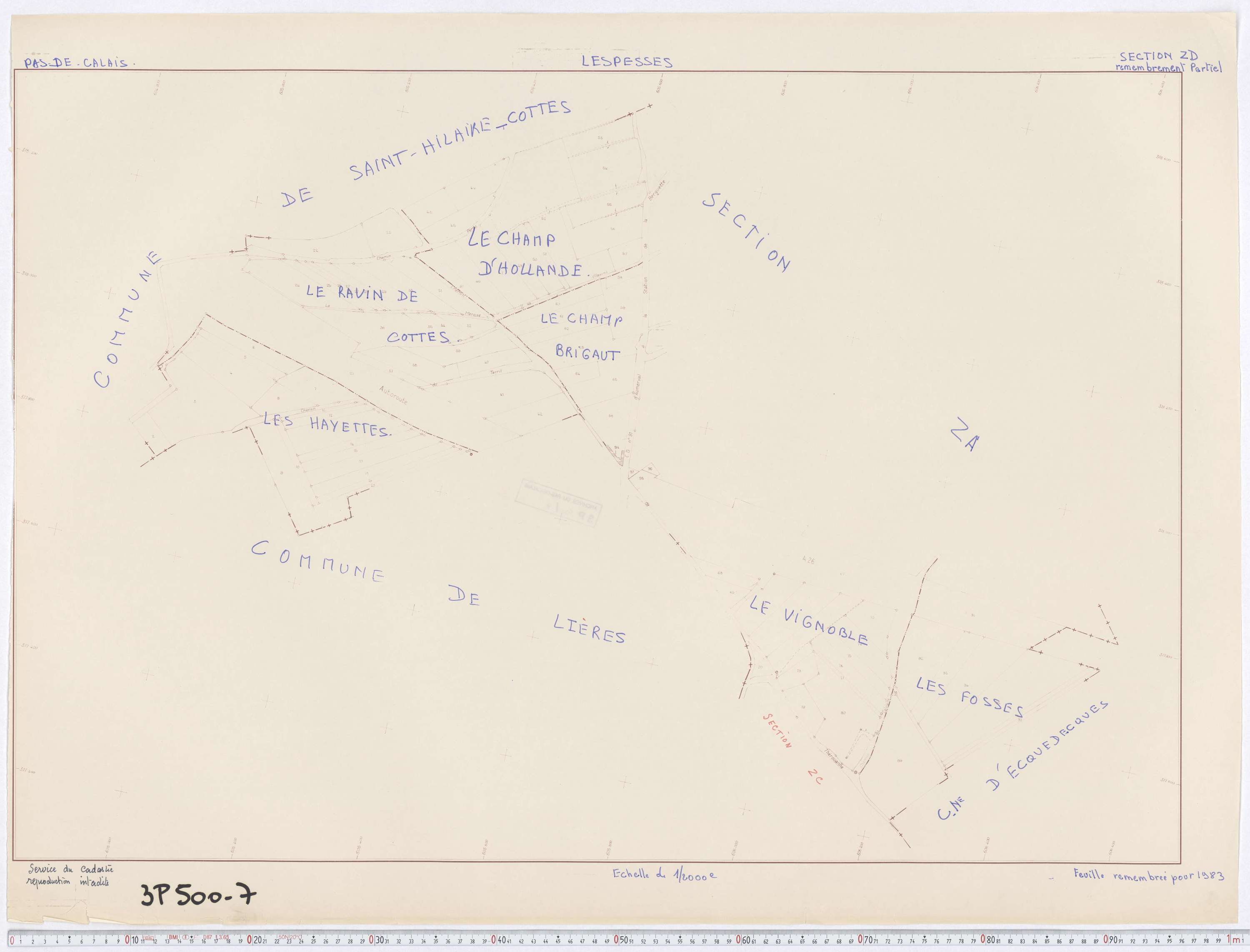 Lespesses - Section ZD.
