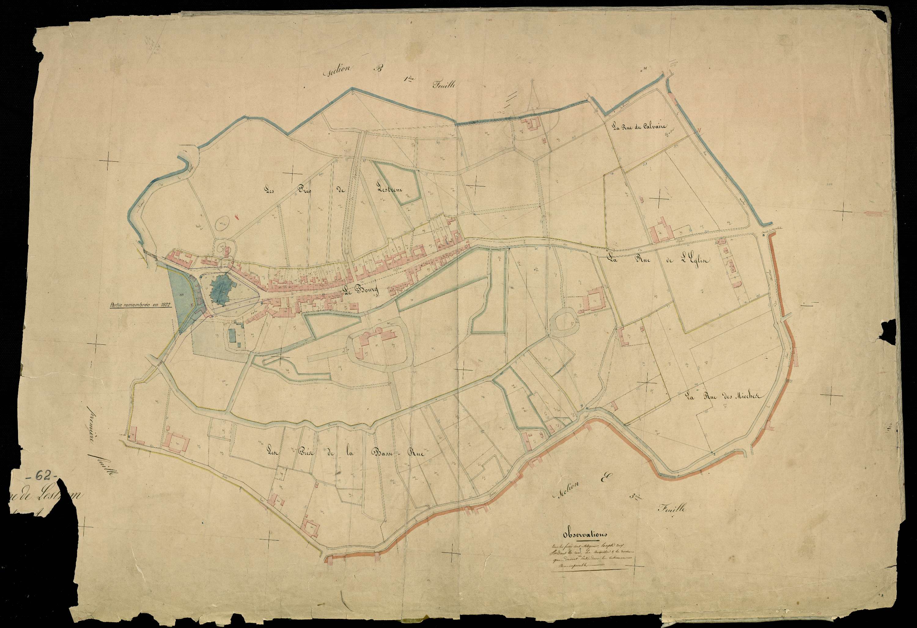 Lestrem - Section A, 2e feuille