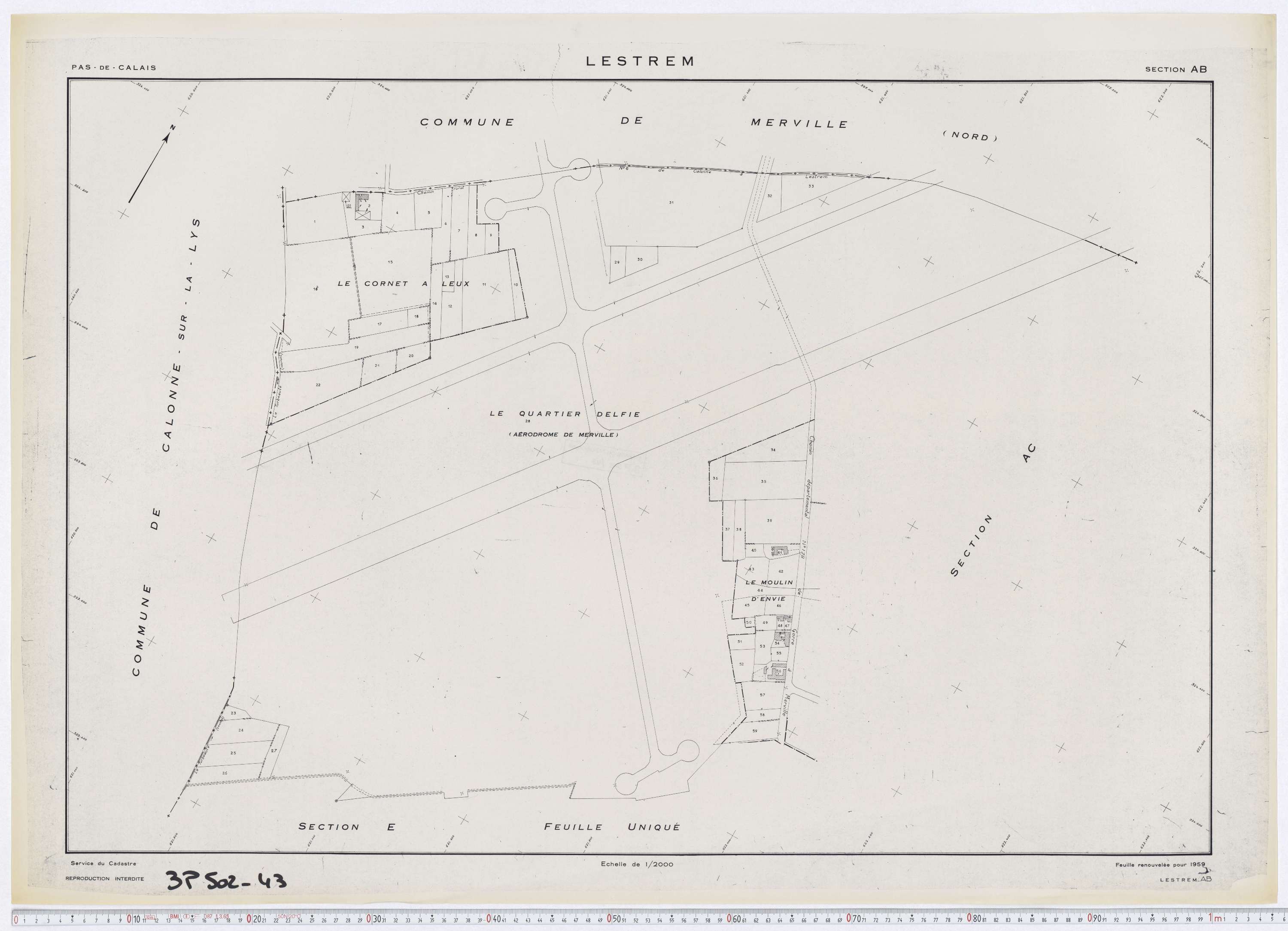 Lestrem - Section AB.