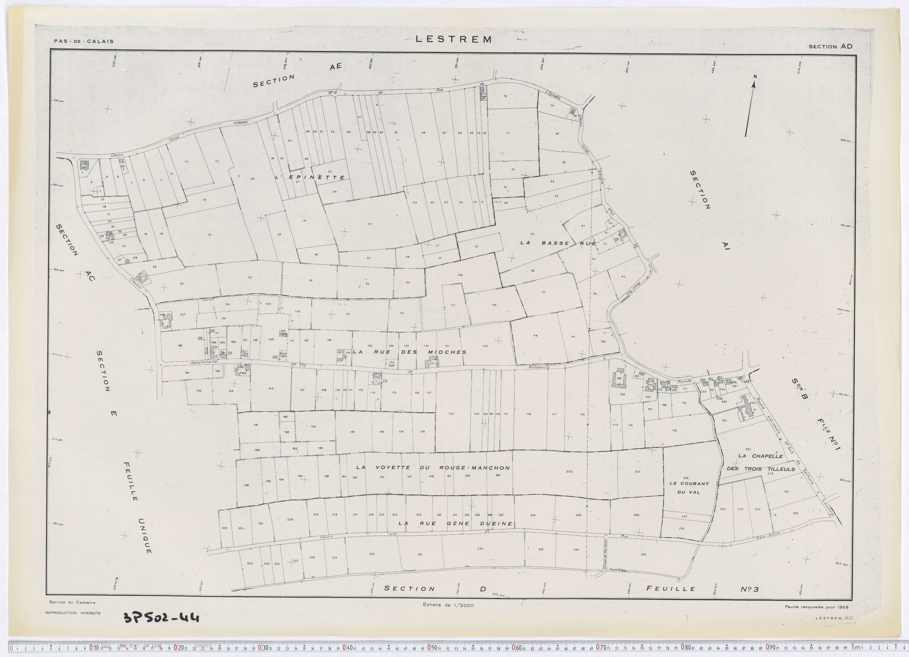 Lestrem - Section AD.