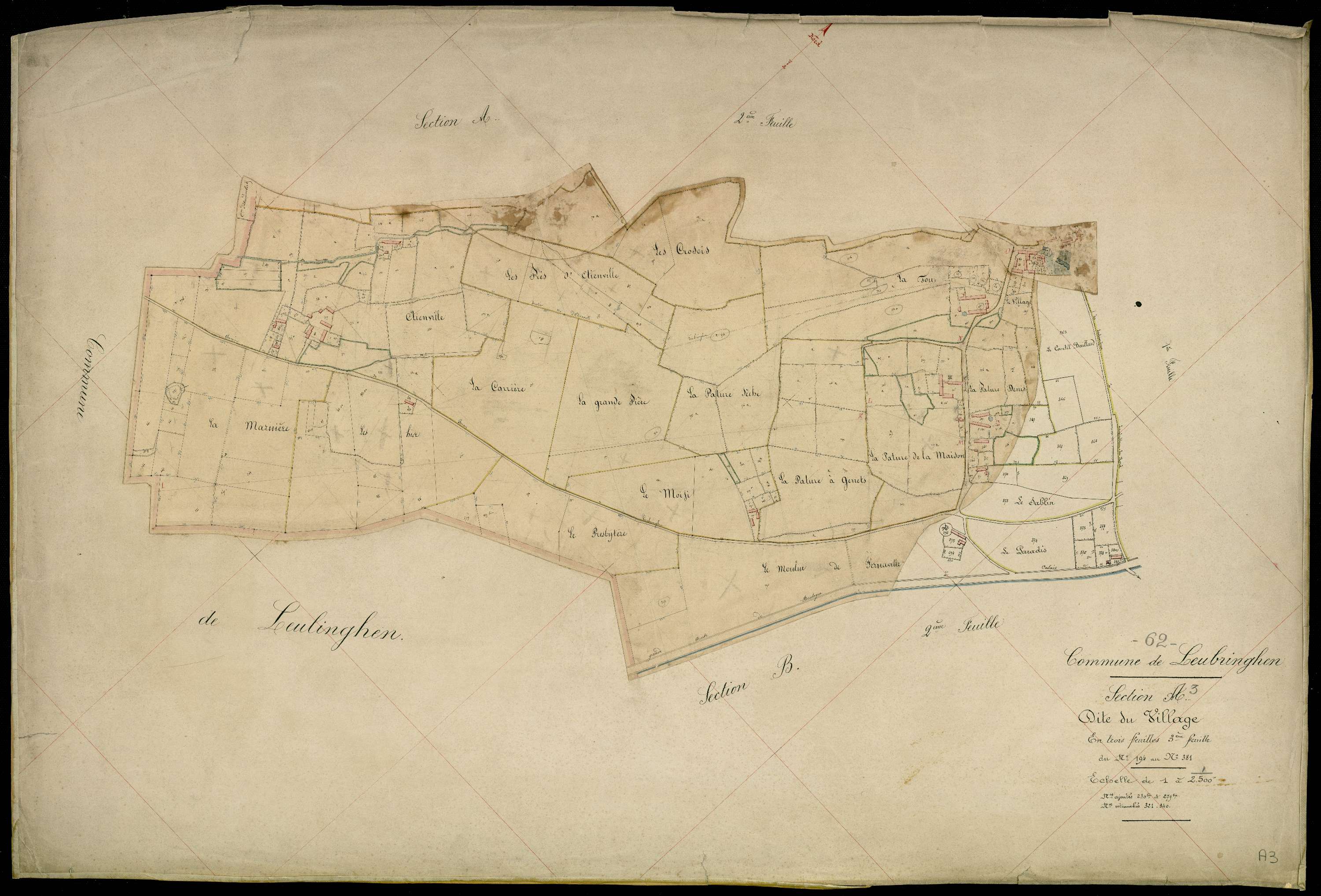 Leubringhen - Section A, 3e feuille