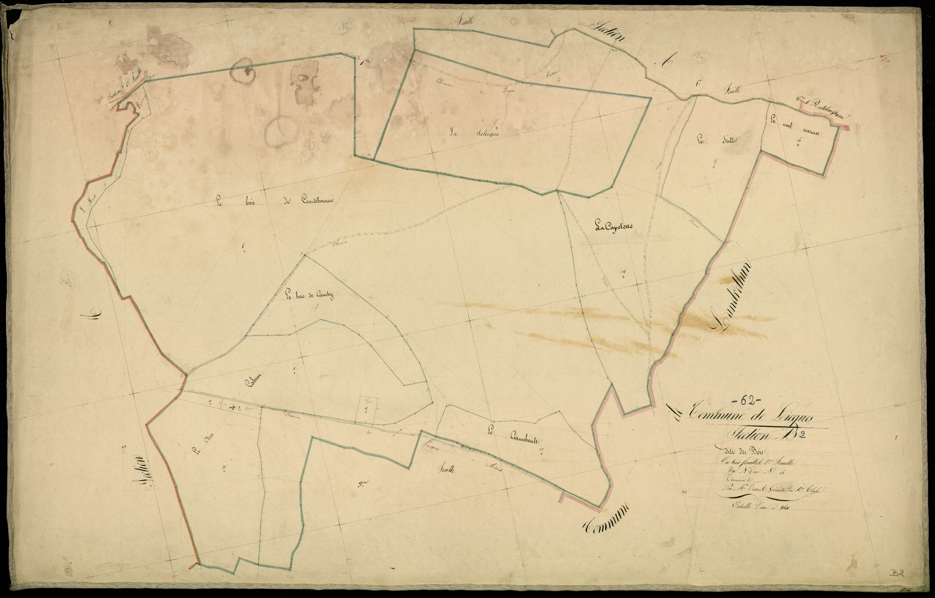 Licques - Section B, 2e feuille