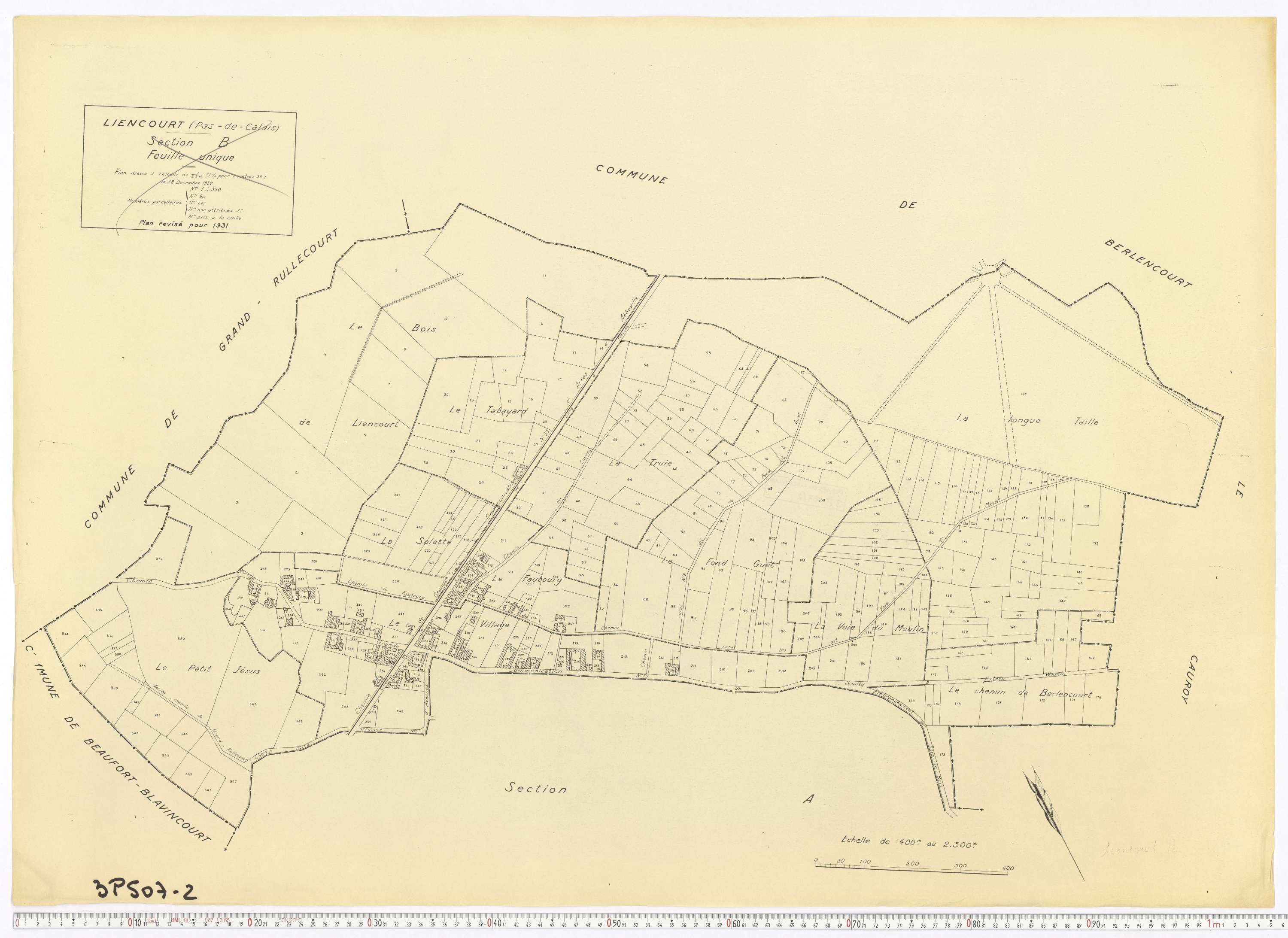 Liencourt - Section B.