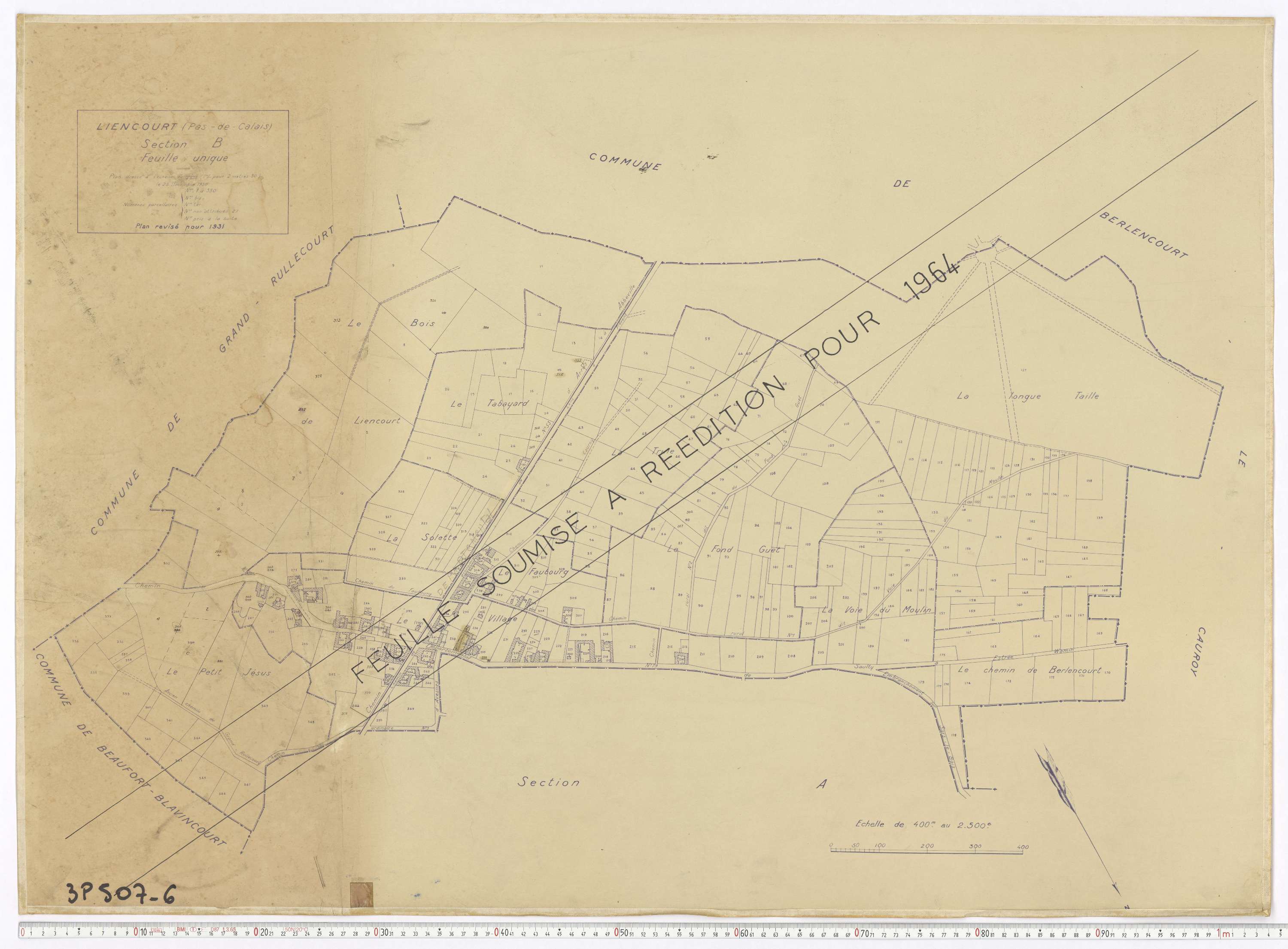 Liencourt - Section B.