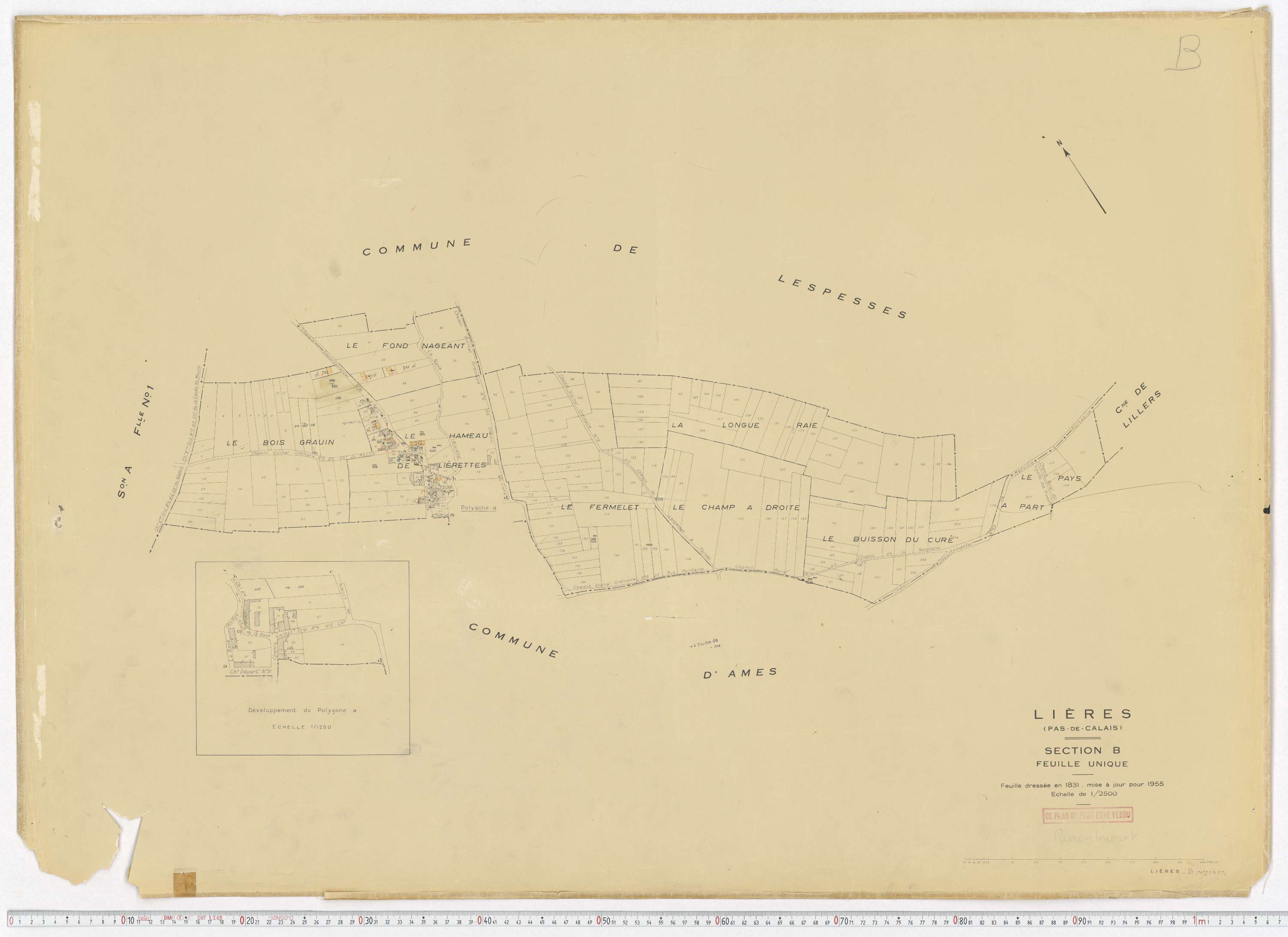 Lières - Section B.