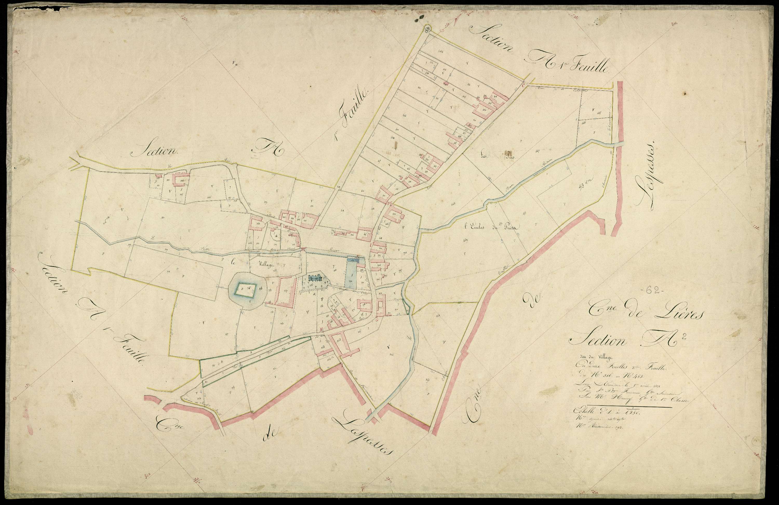 Lières - Section A, 2e feuille