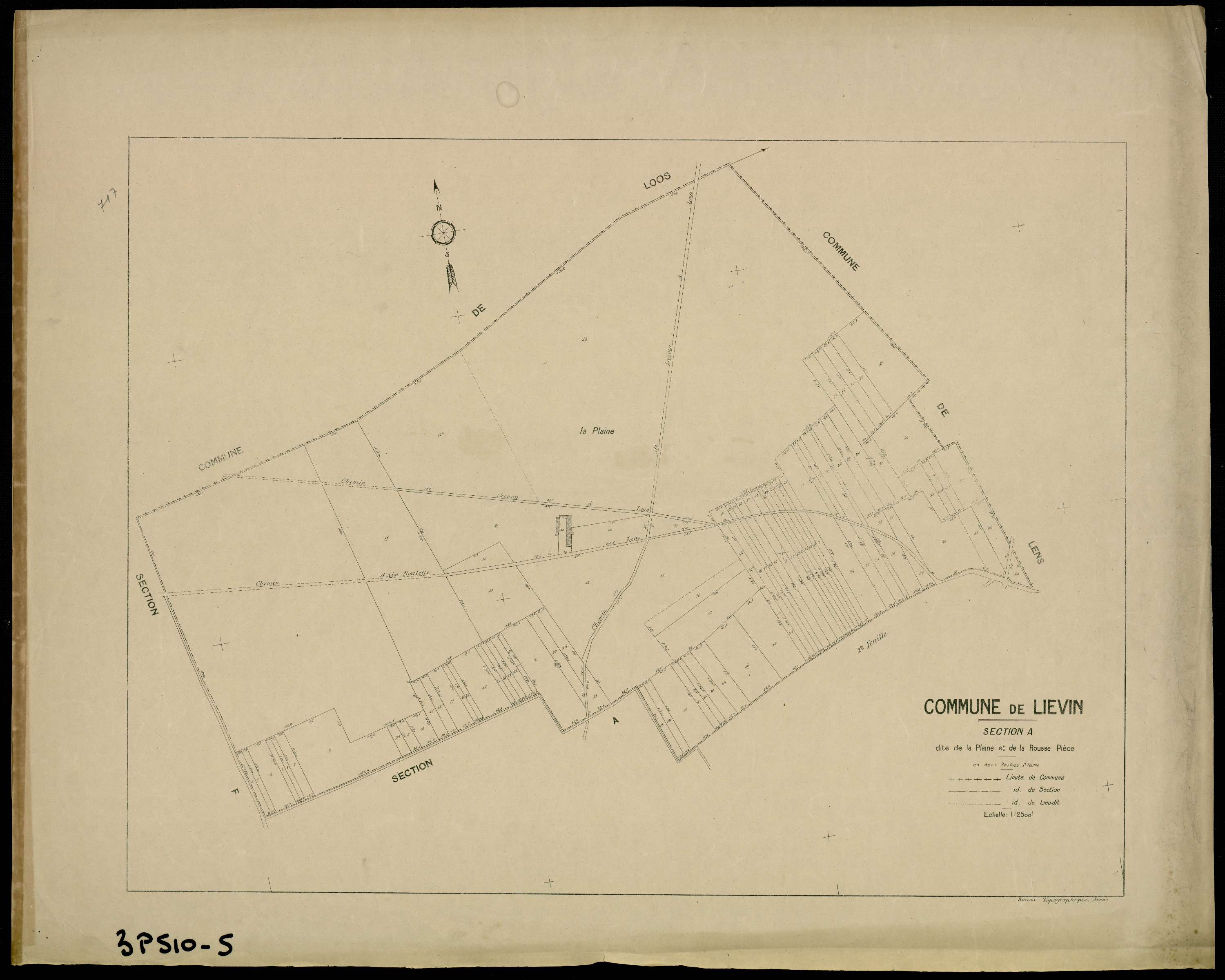 Liévin - Section A, 1re feuille