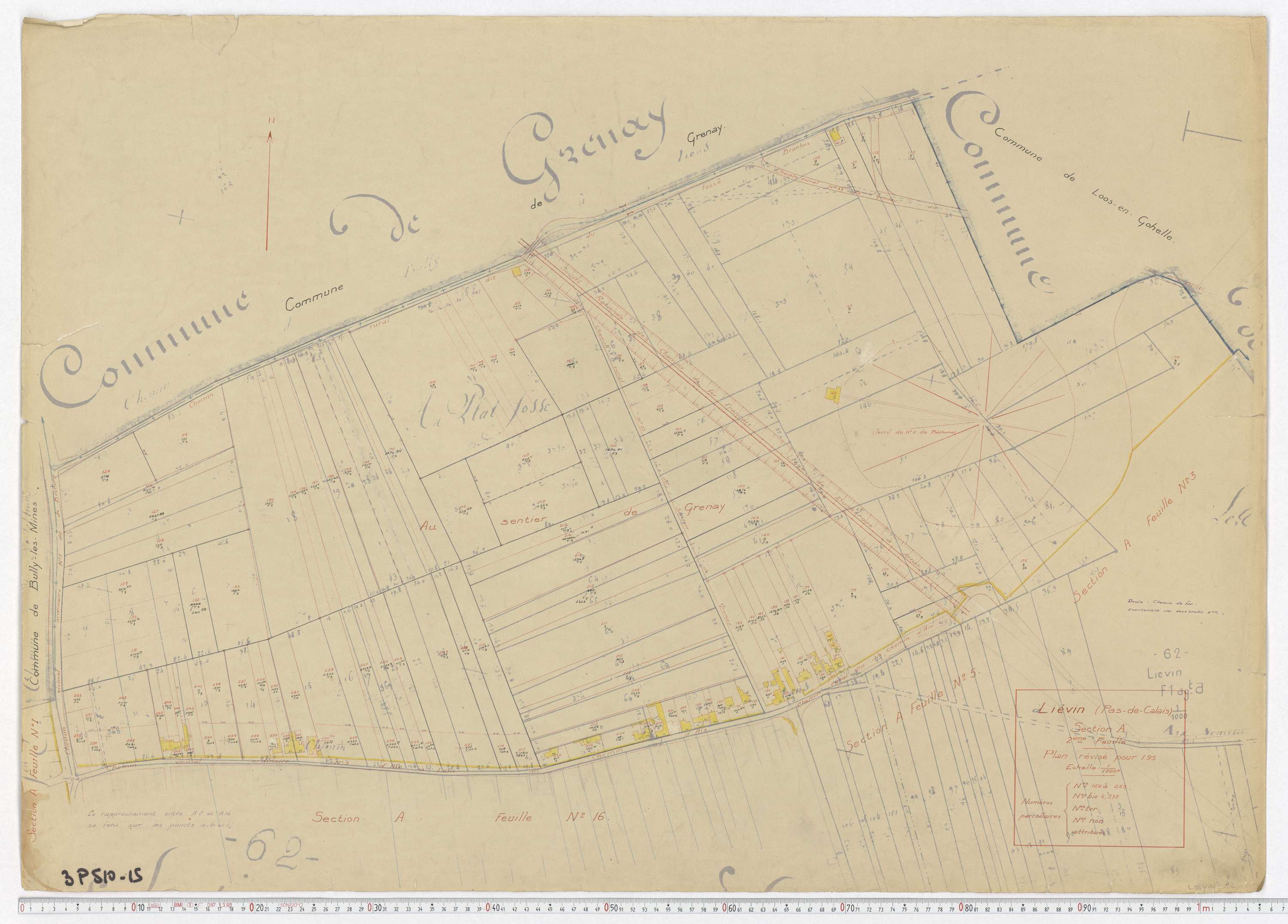 Liévin - Section A, feuille 2.