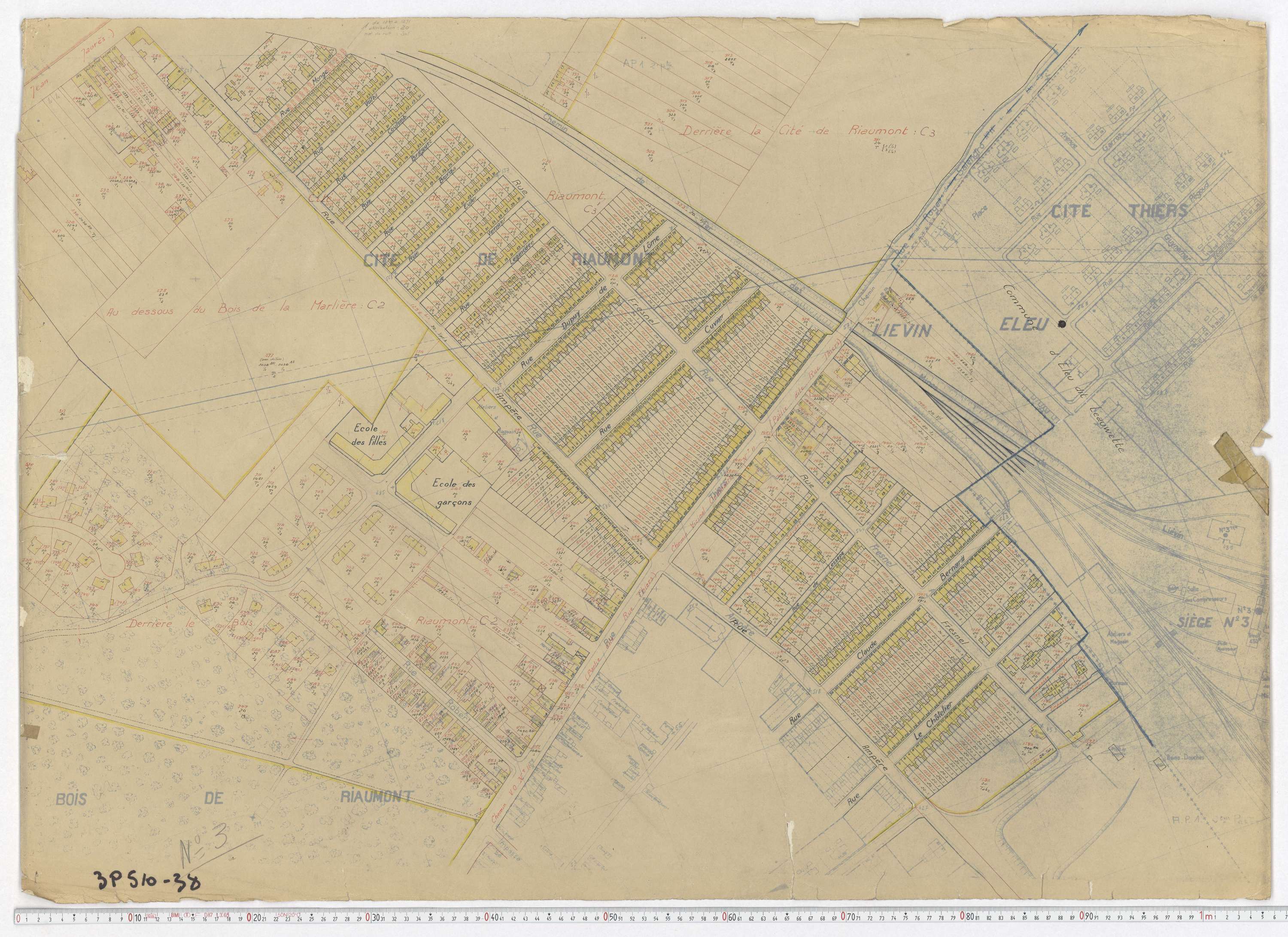 Liévin - Section C, feuille 2.