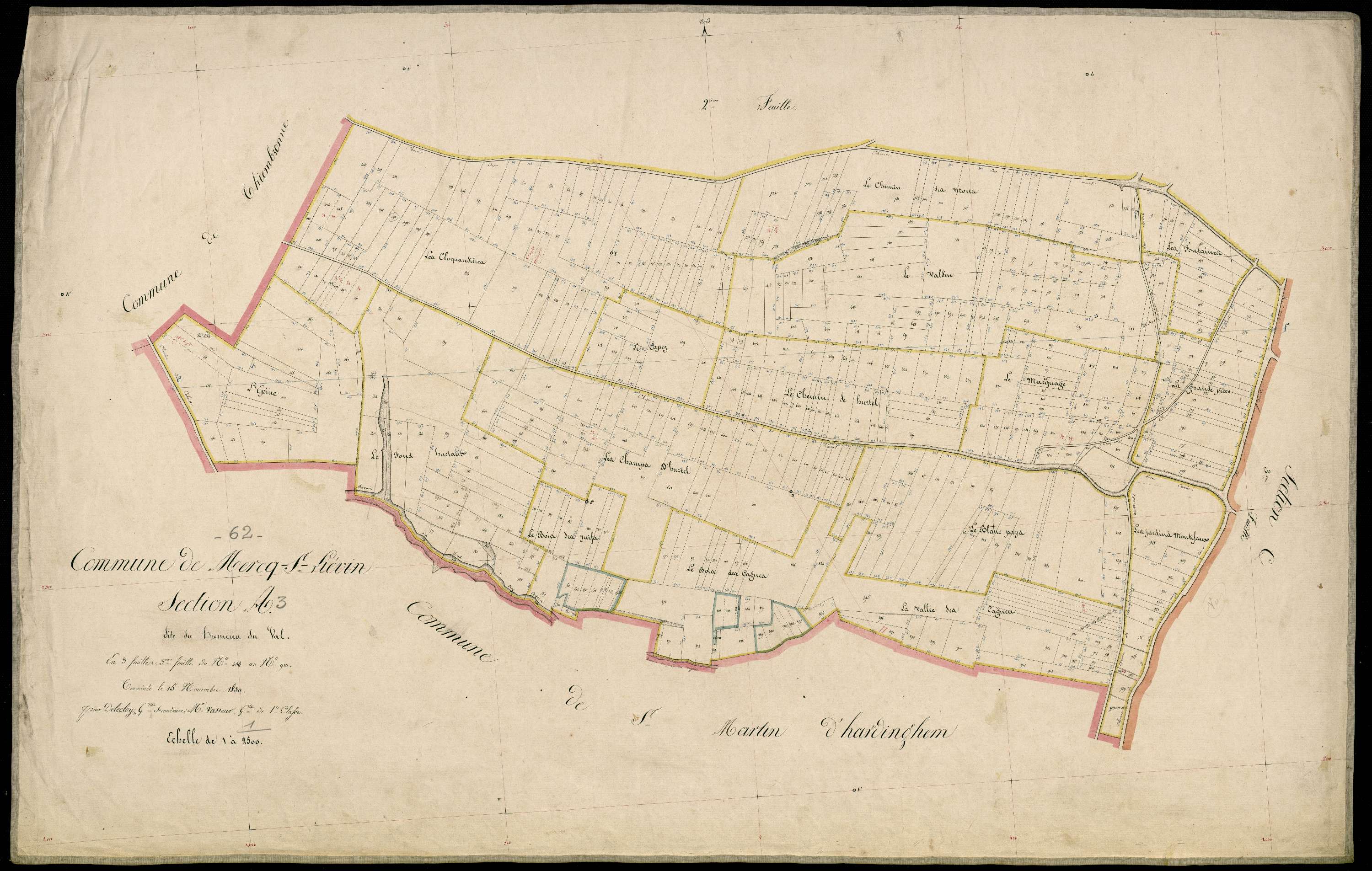 Liévin - Section A, 3e feuille