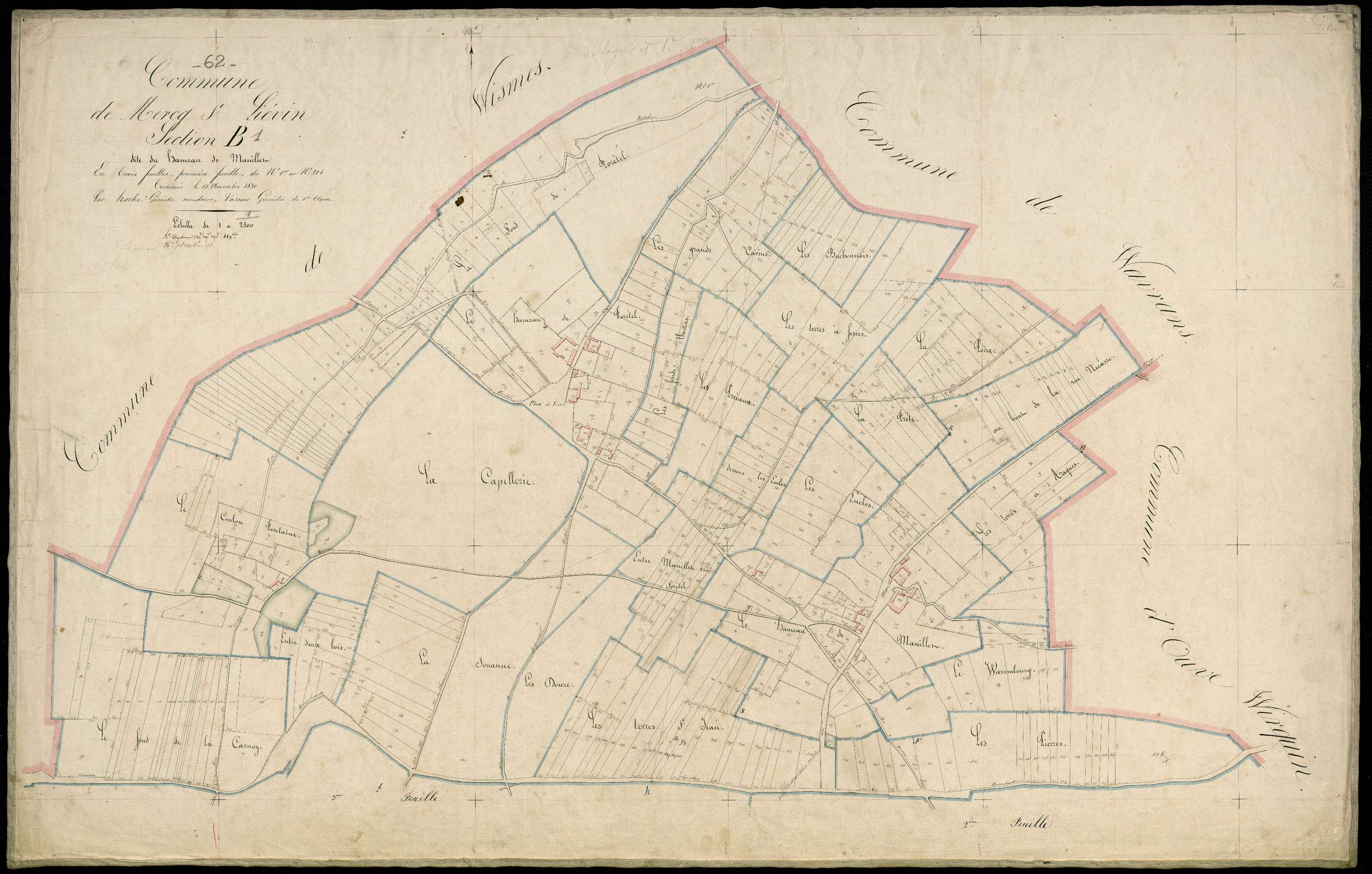 Liévin - Section B, 1re feuille