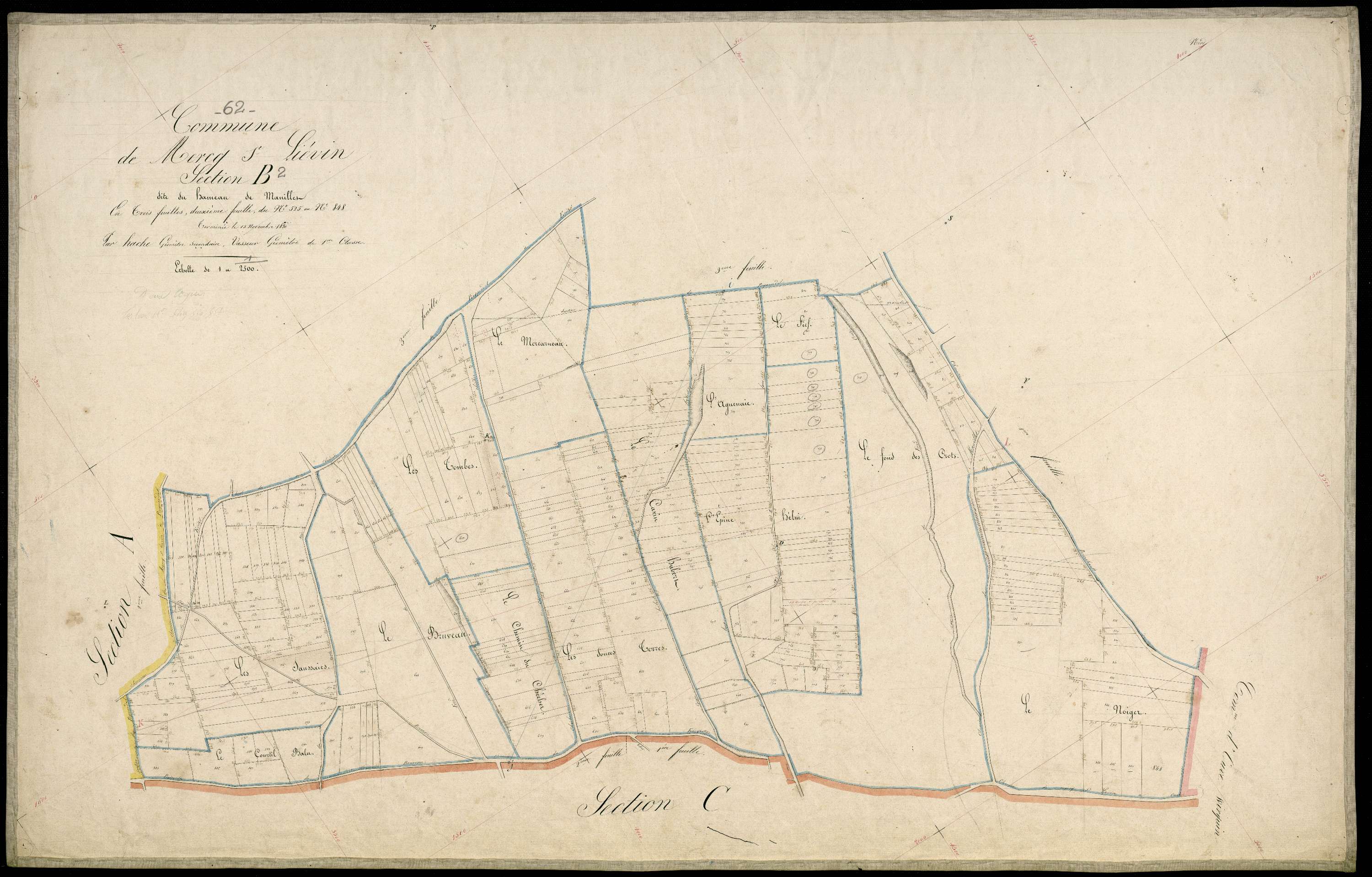 Liévin - Section B, 2e feuille