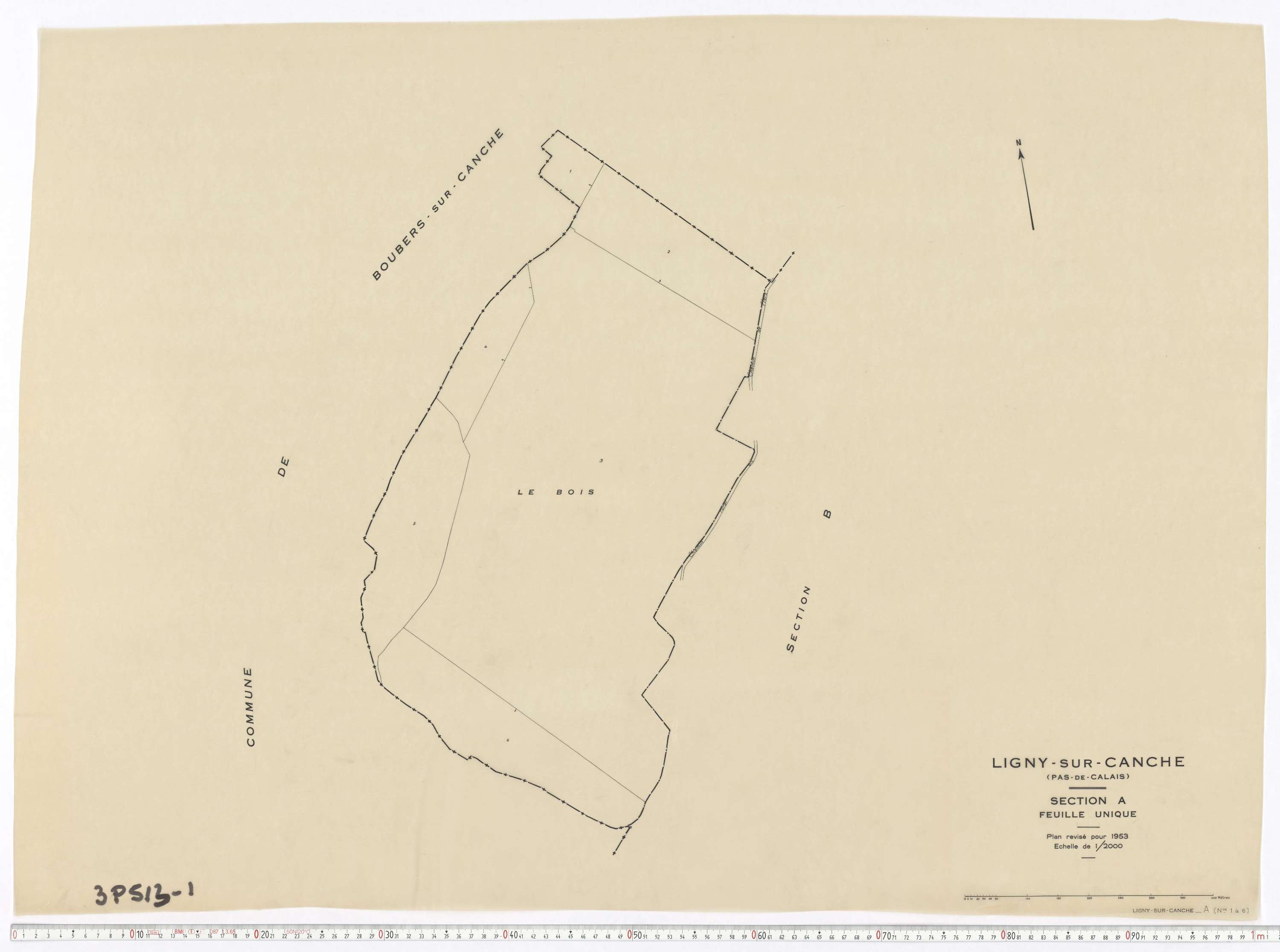 Ligny-sur-Canche - Section A.