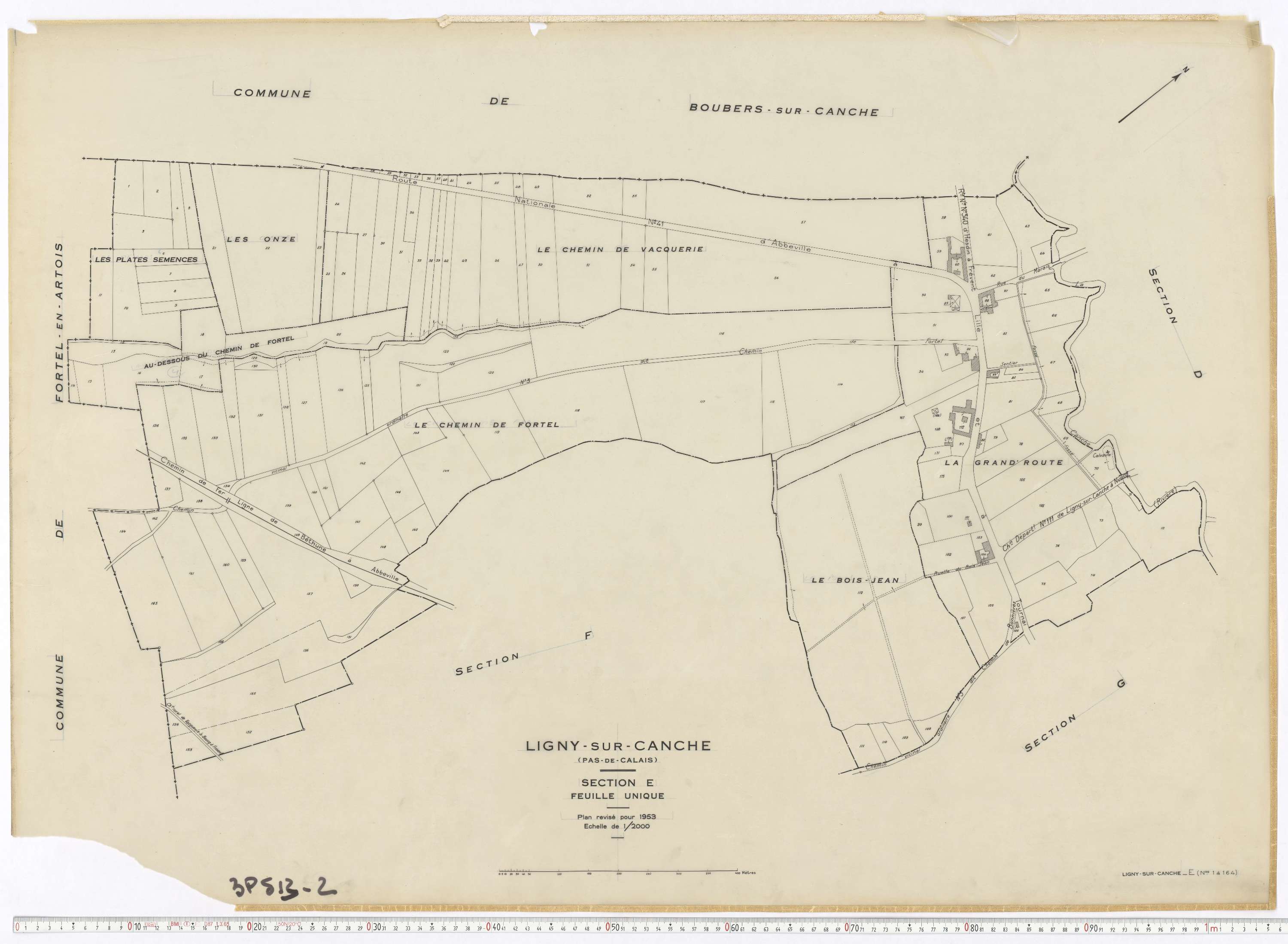 Ligny-sur-Canche - Section E.