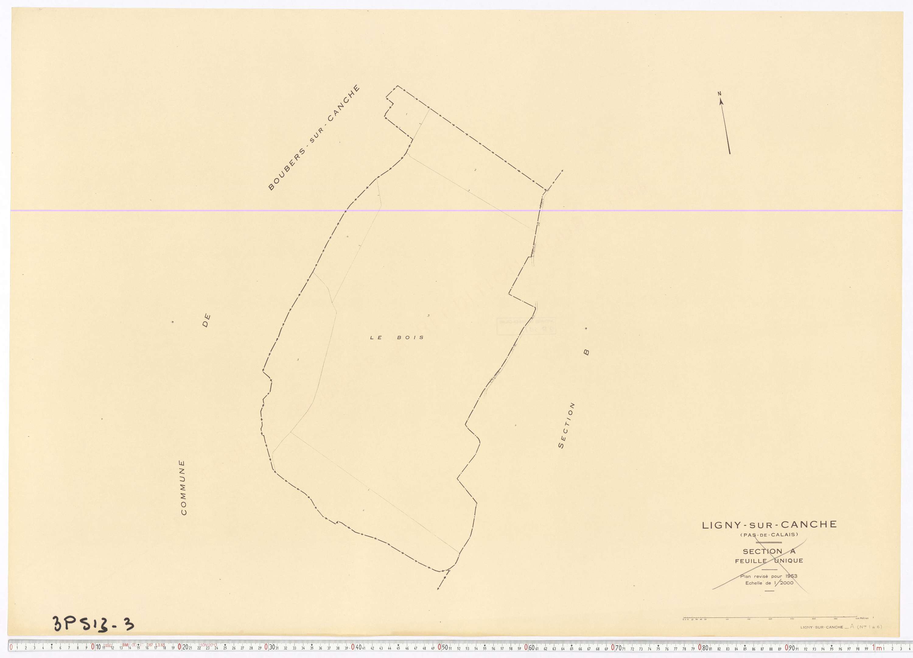 Ligny-sur-Canche - Section A.