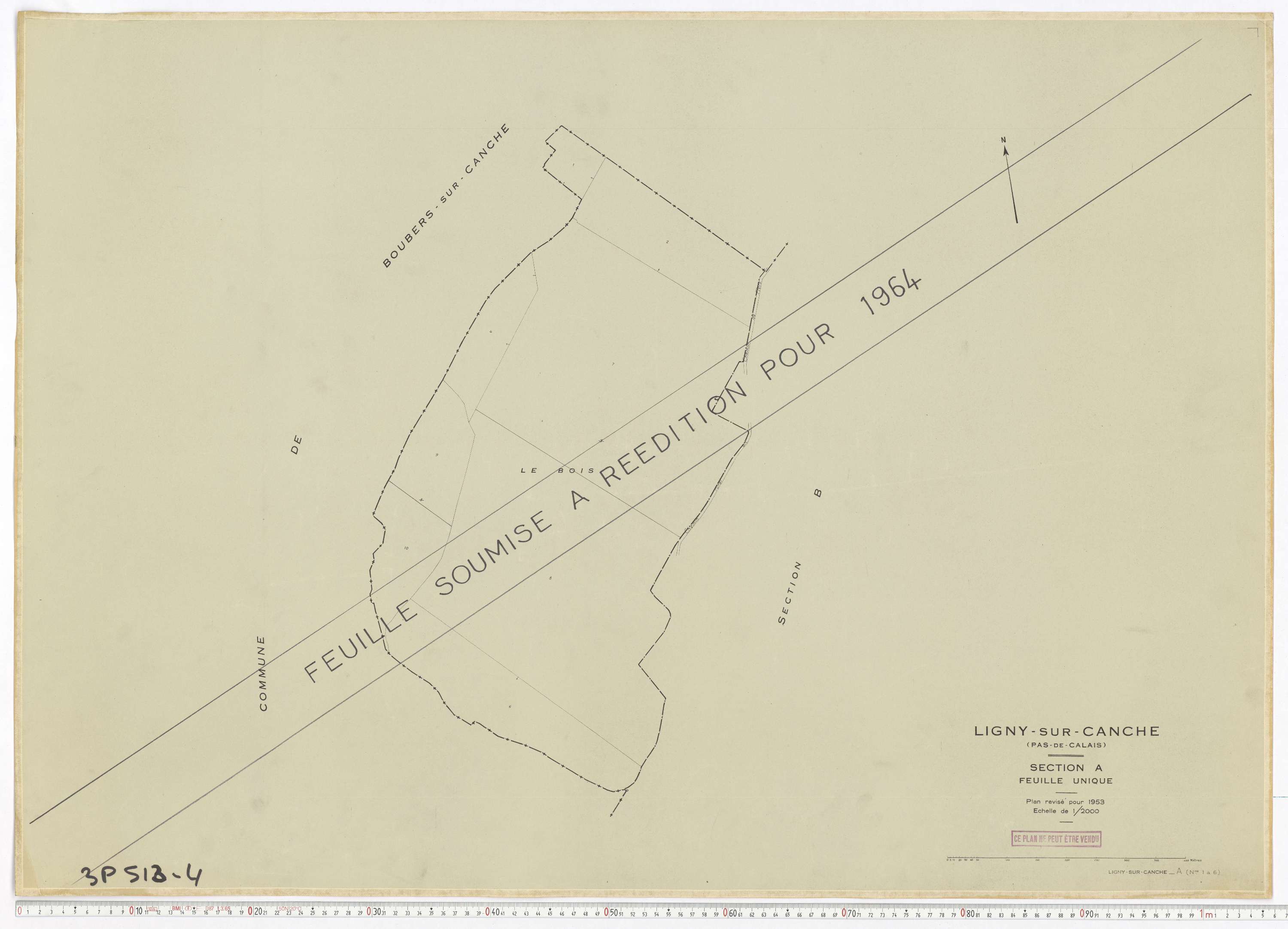 Ligny-sur-Canche - Section A.
