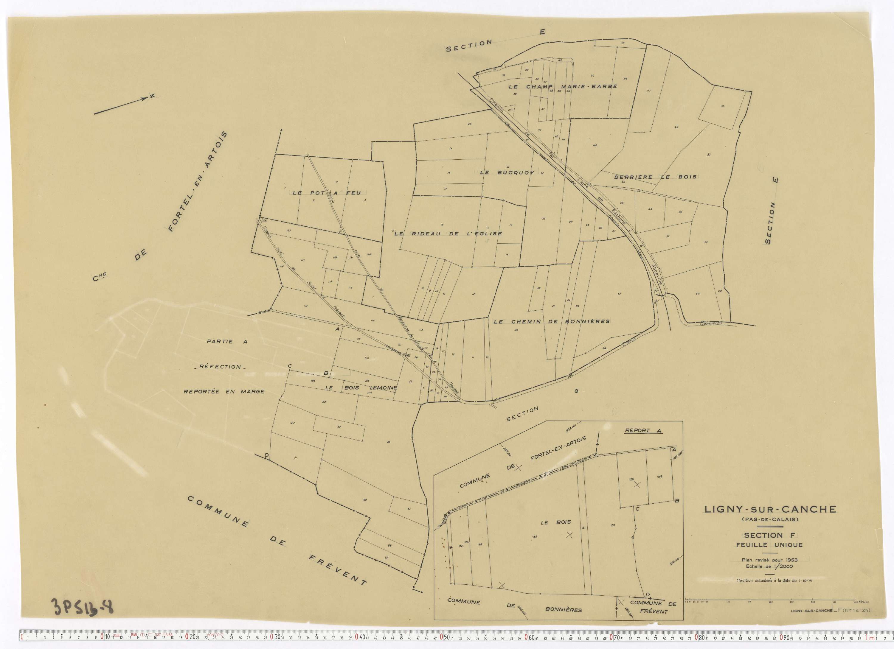 Ligny-sur-Canche - Section F.