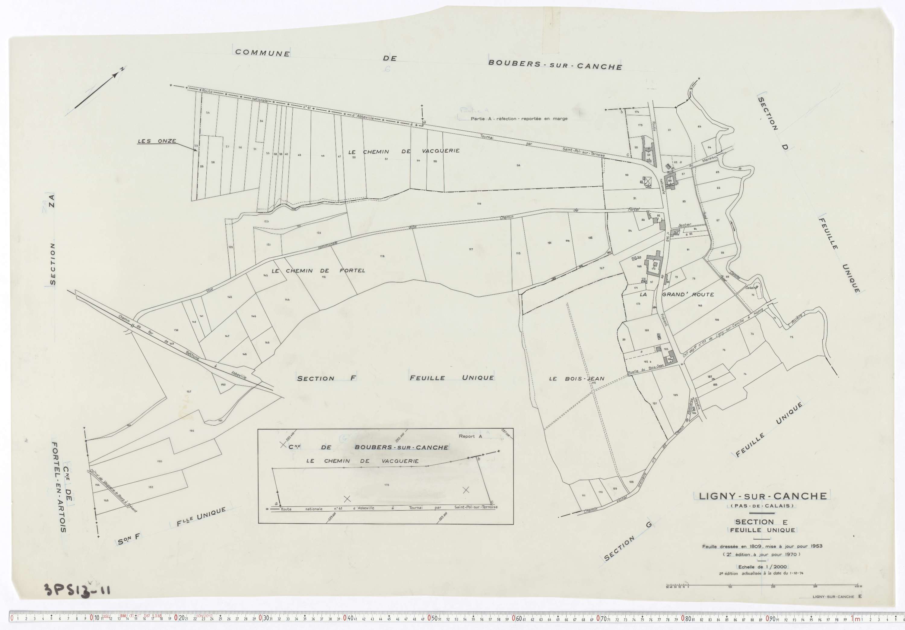 Ligny-sur-Canche - Section E.