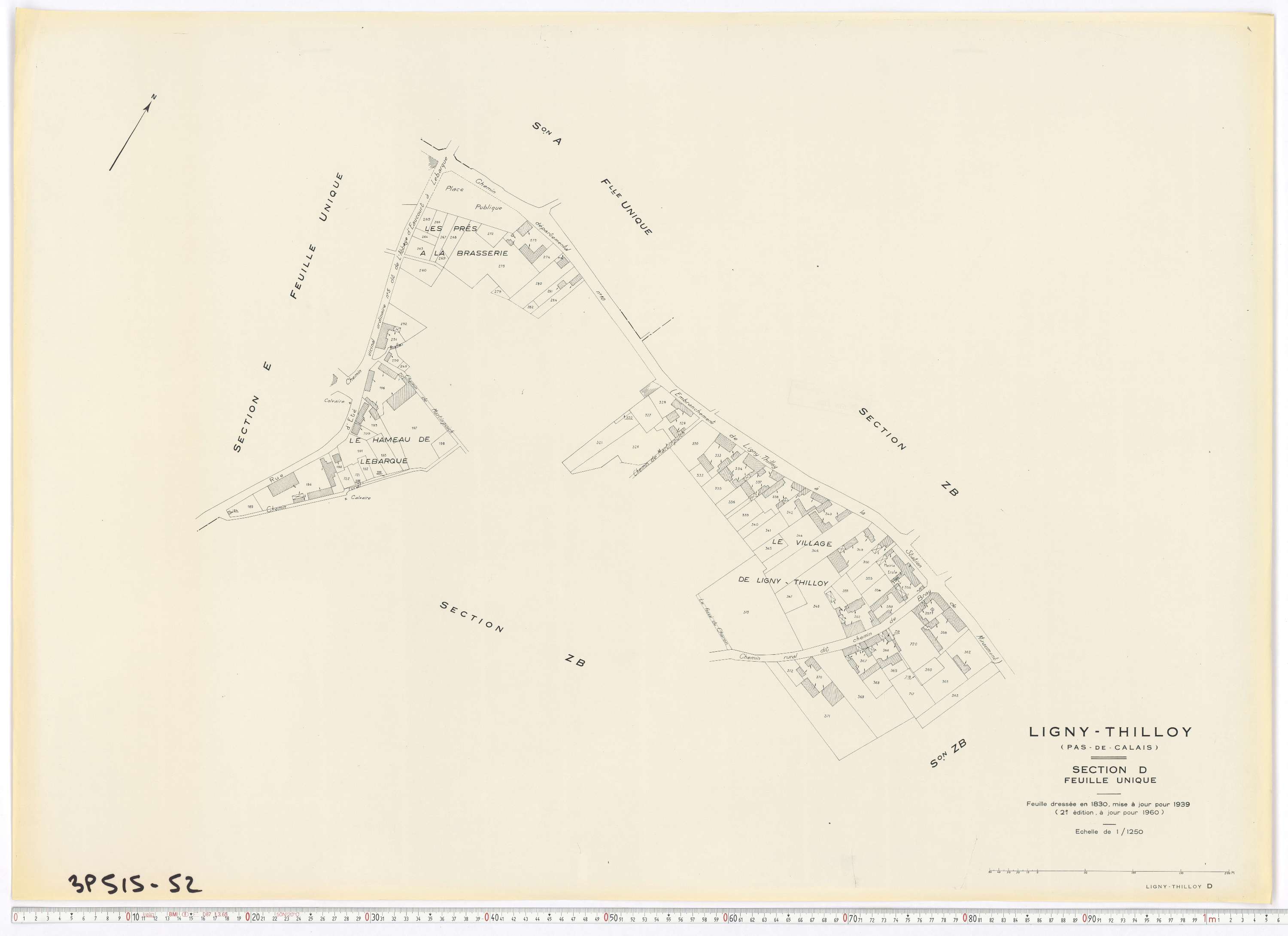 Ligny-Thilloy - Section D.