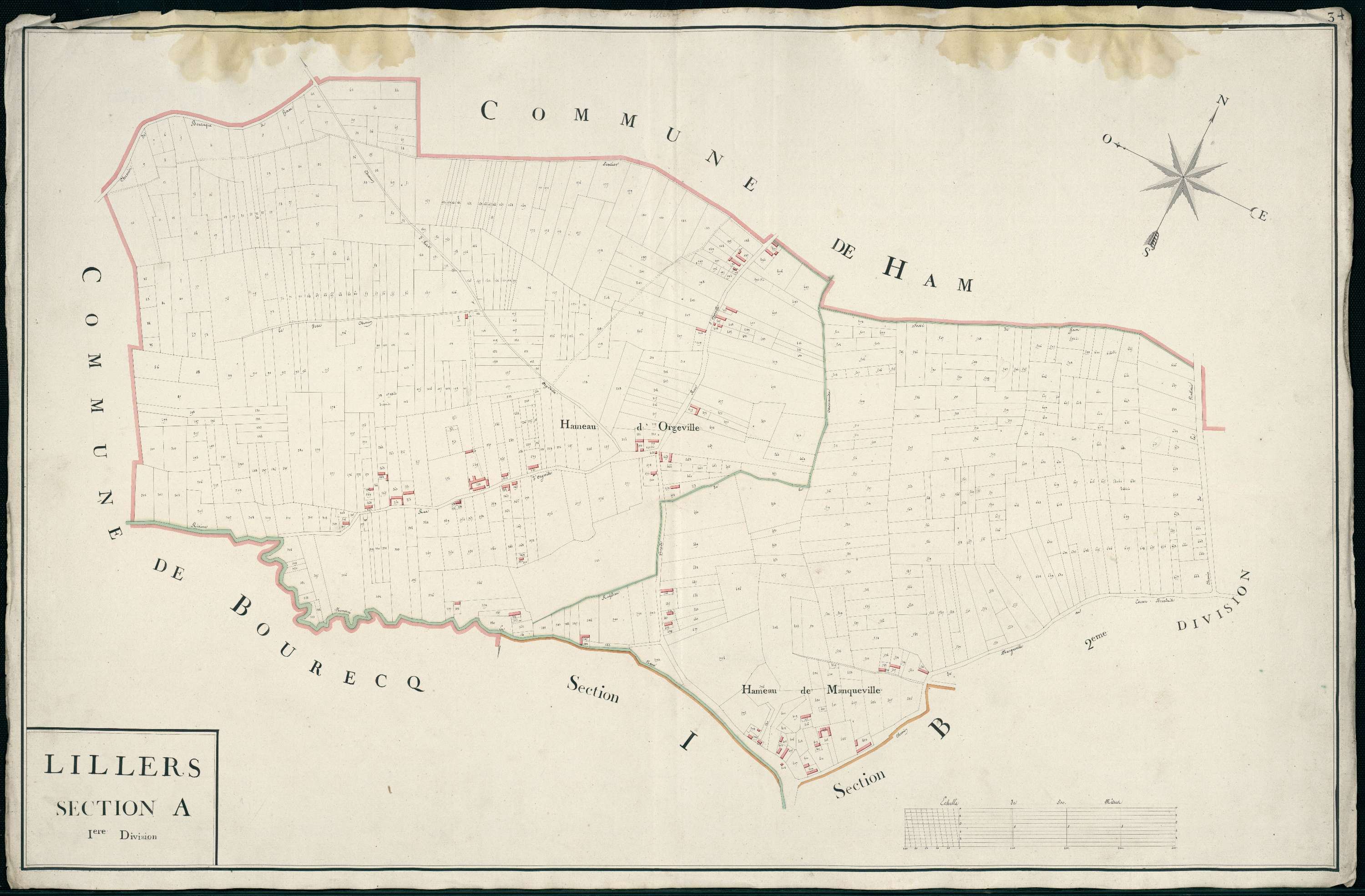 Lillers - Section A, 1re feuille
