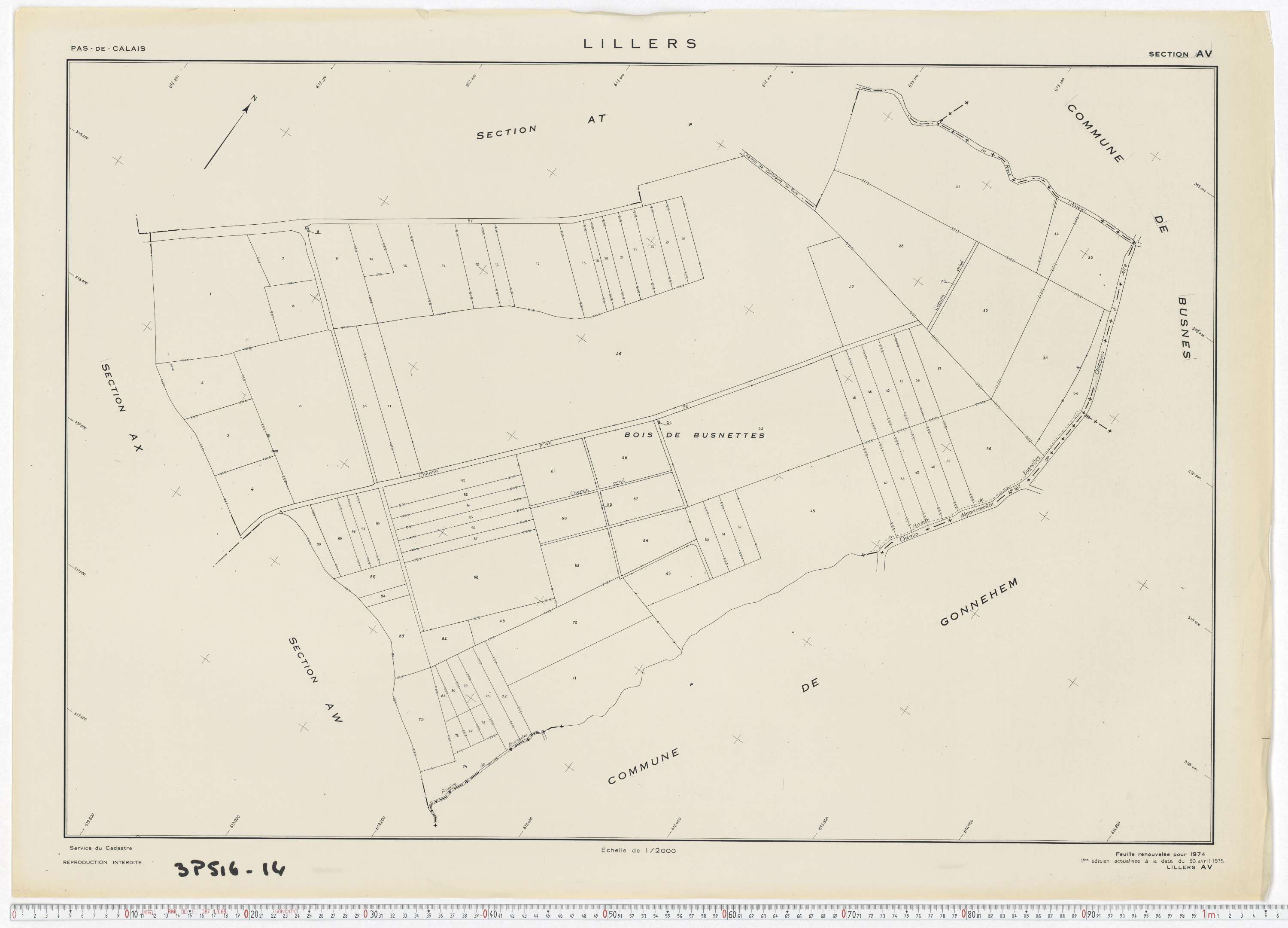 Lillers - Section AV.