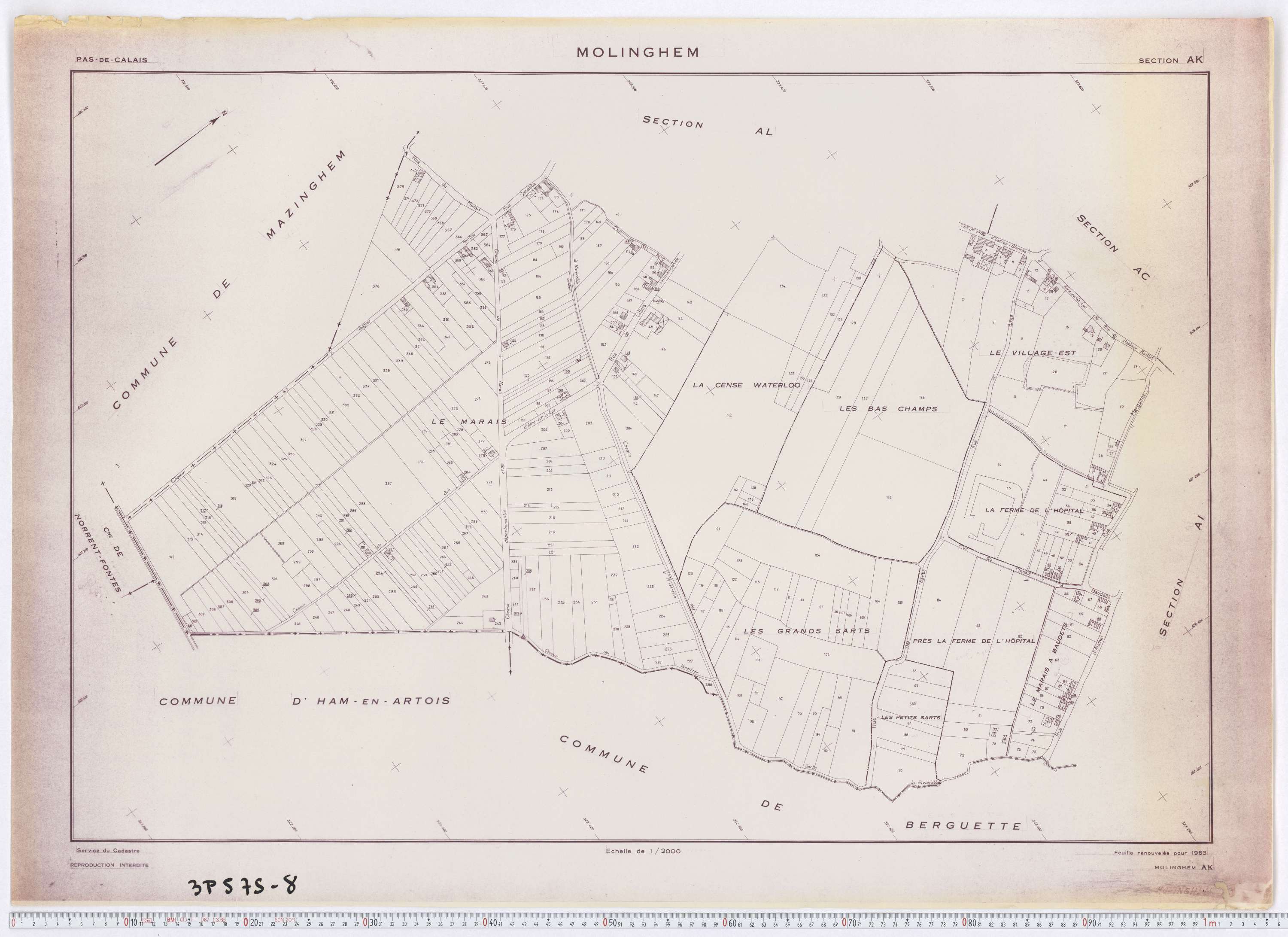 Linghem - Section AK.