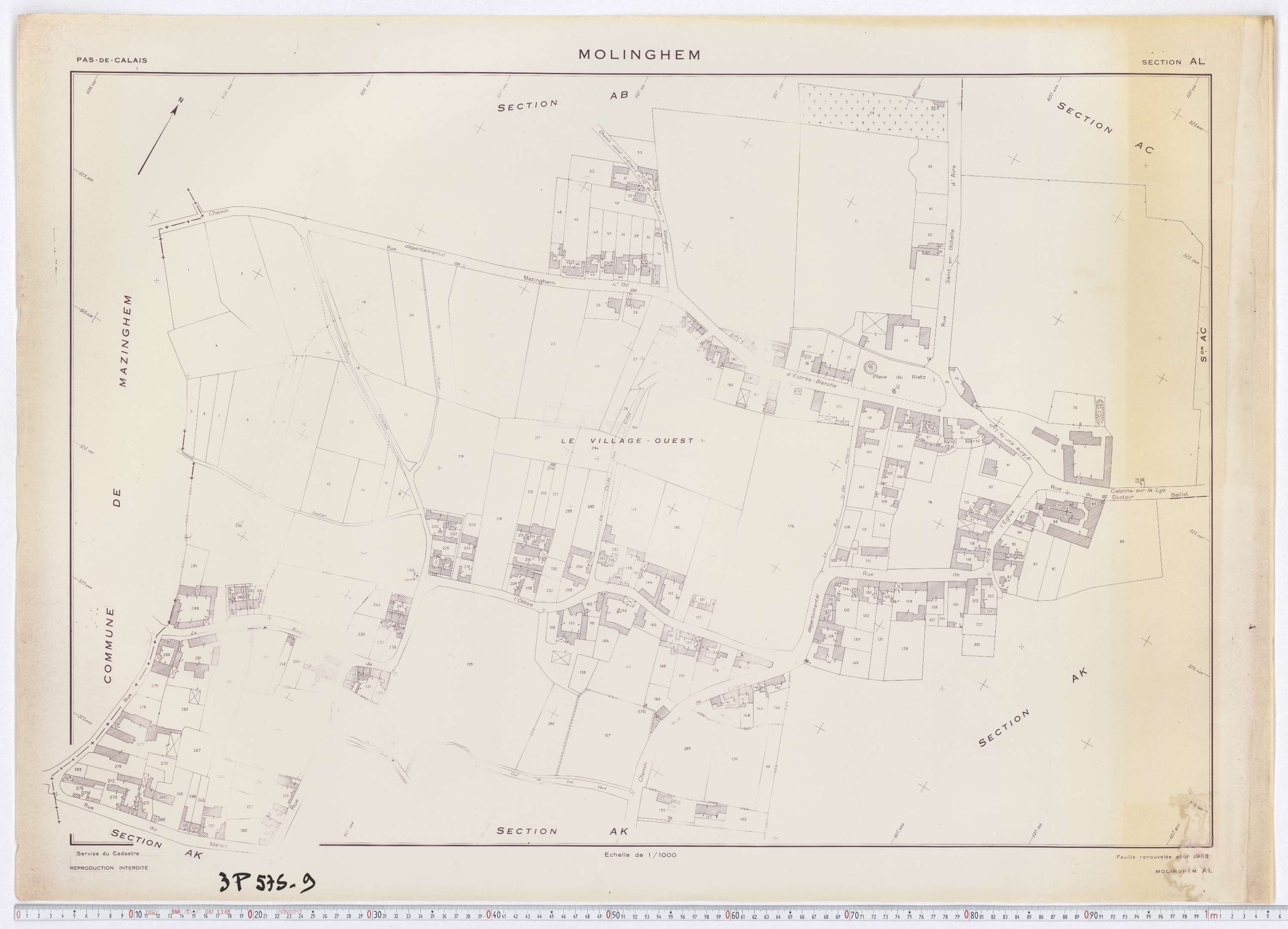 Linghem - Section AL.