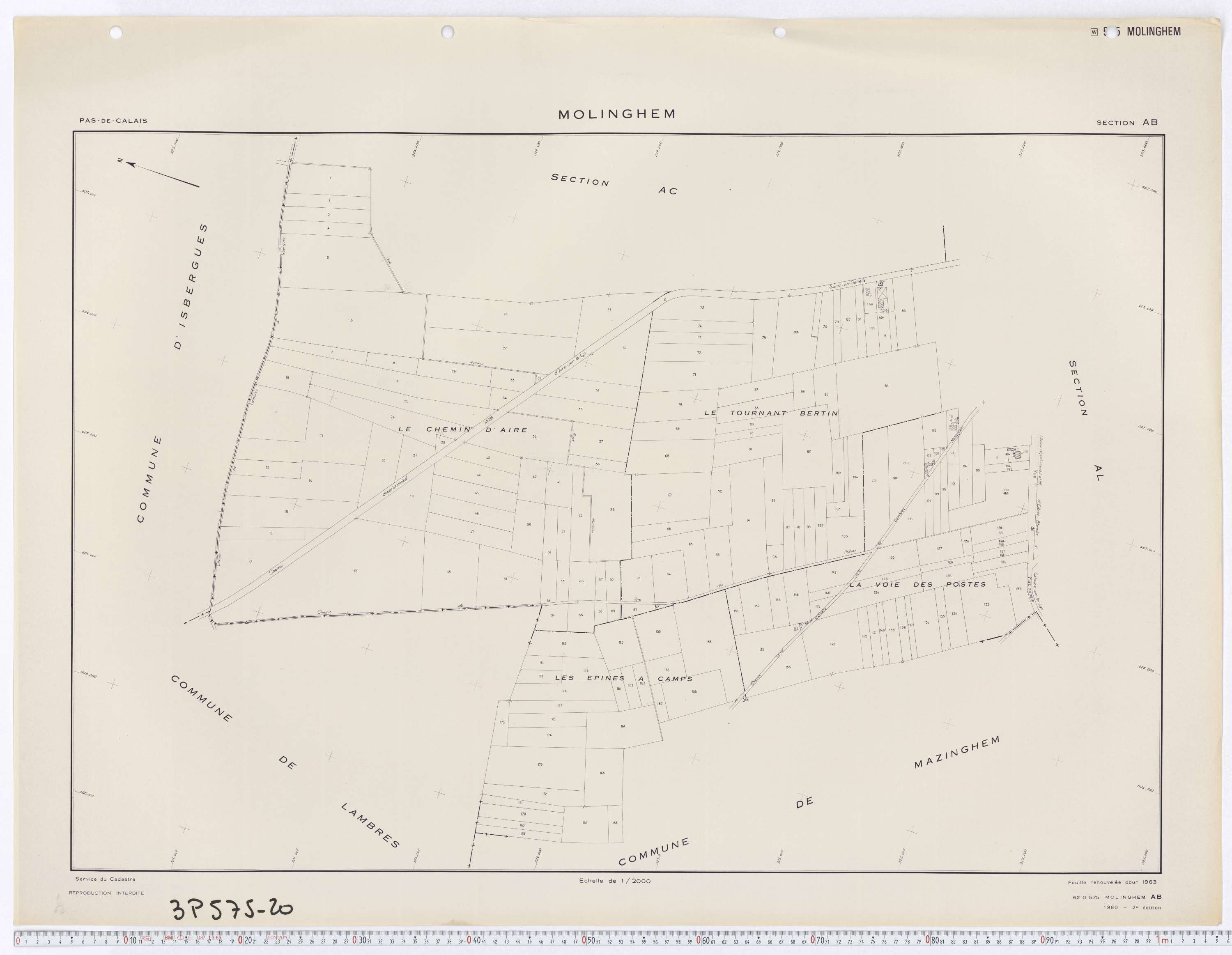 Linghem - Section AB.