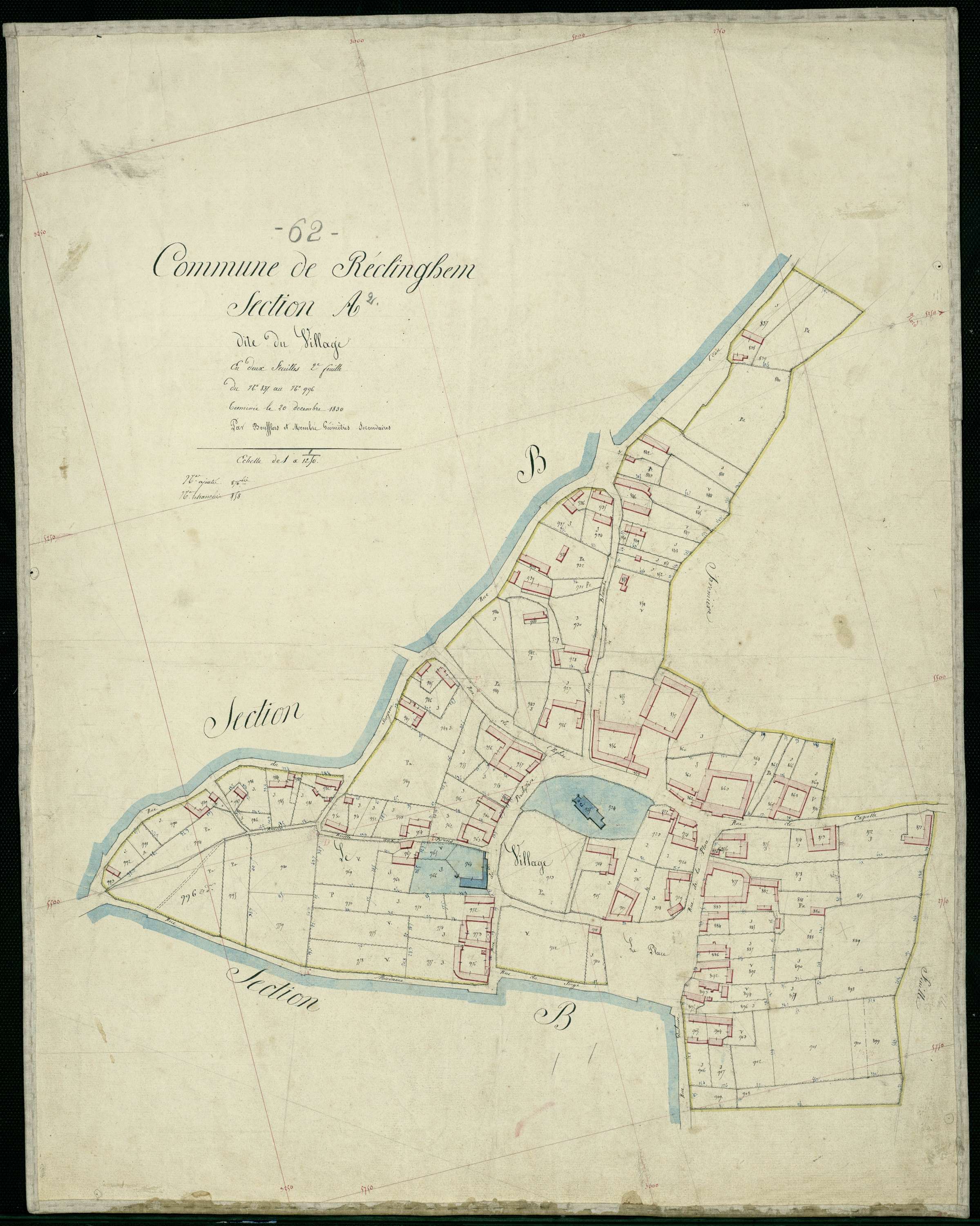 Linghem - Section A, 2e feuille