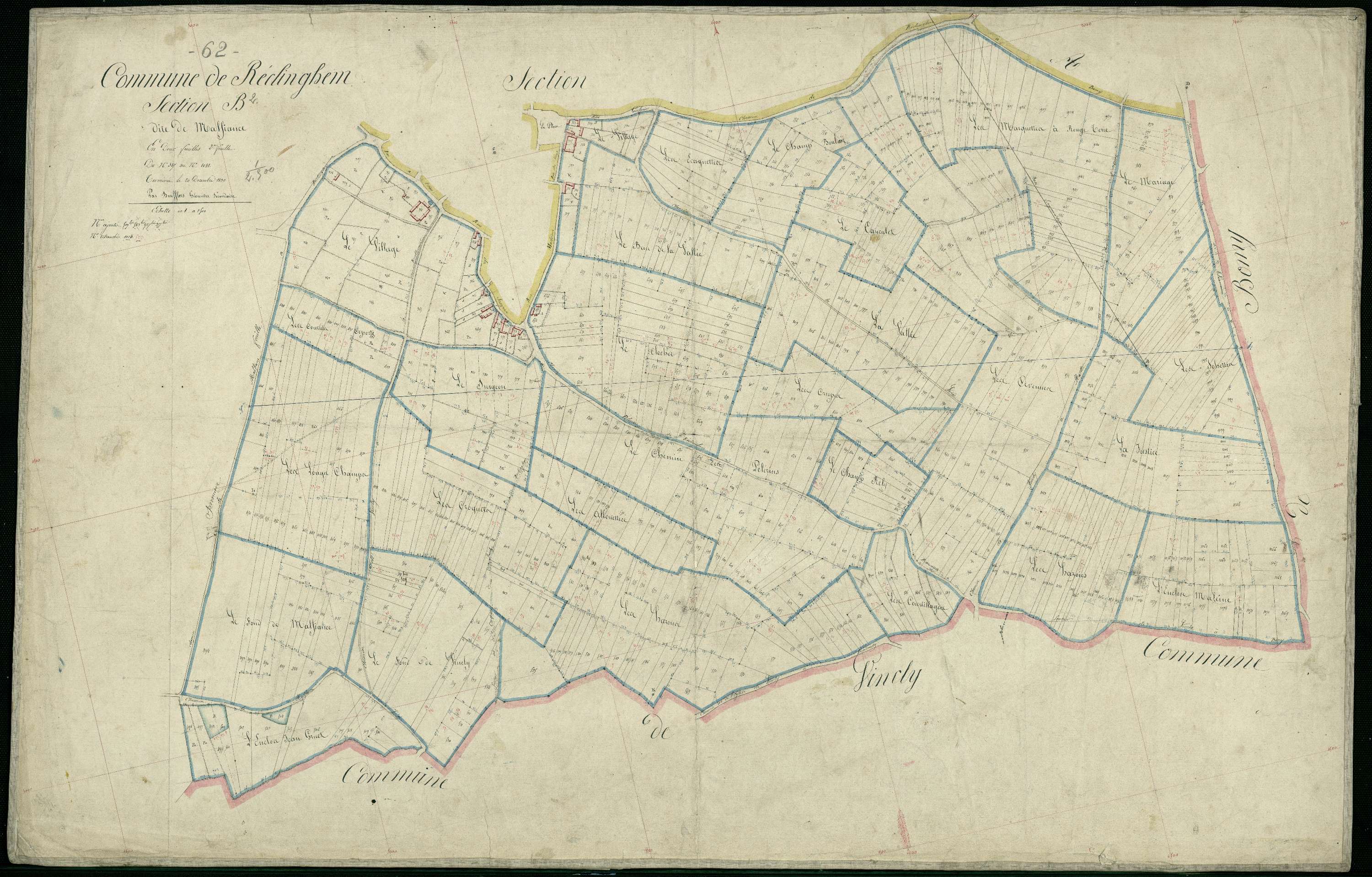 Linghem - Section B, 2e feuille