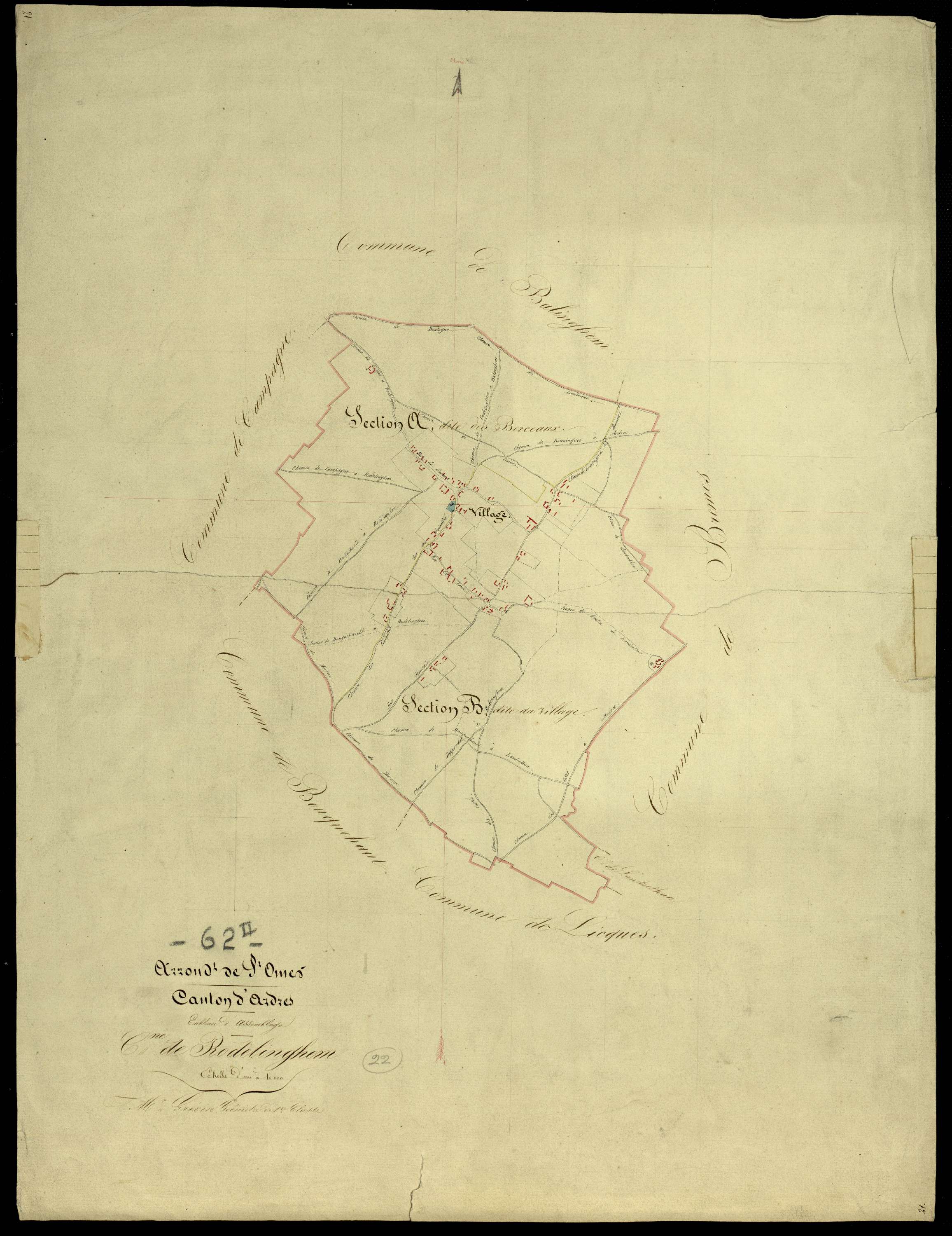 Linghem - Tableau d'assemblage
