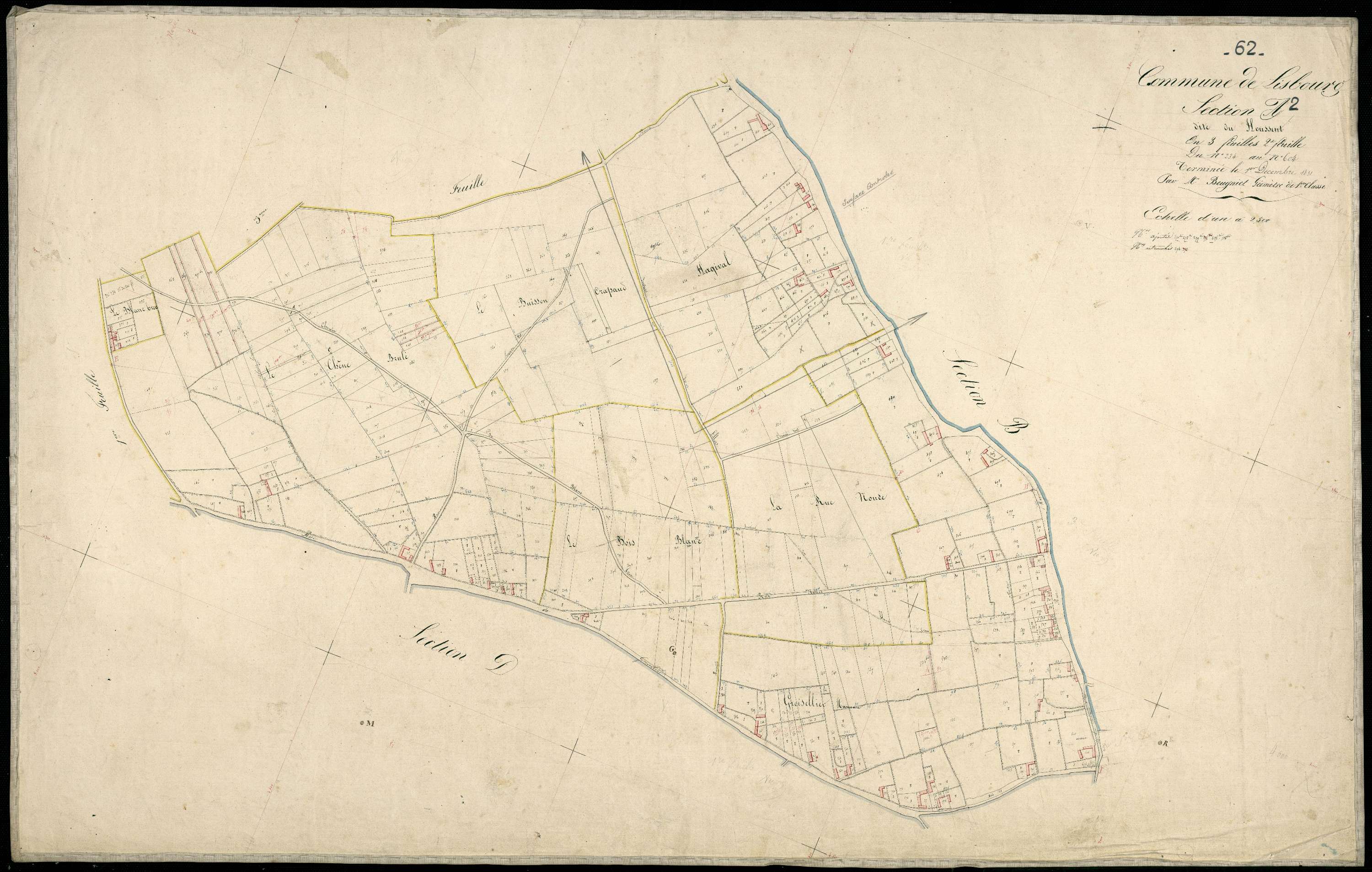 Lisbourg - Section A, 2e feuille