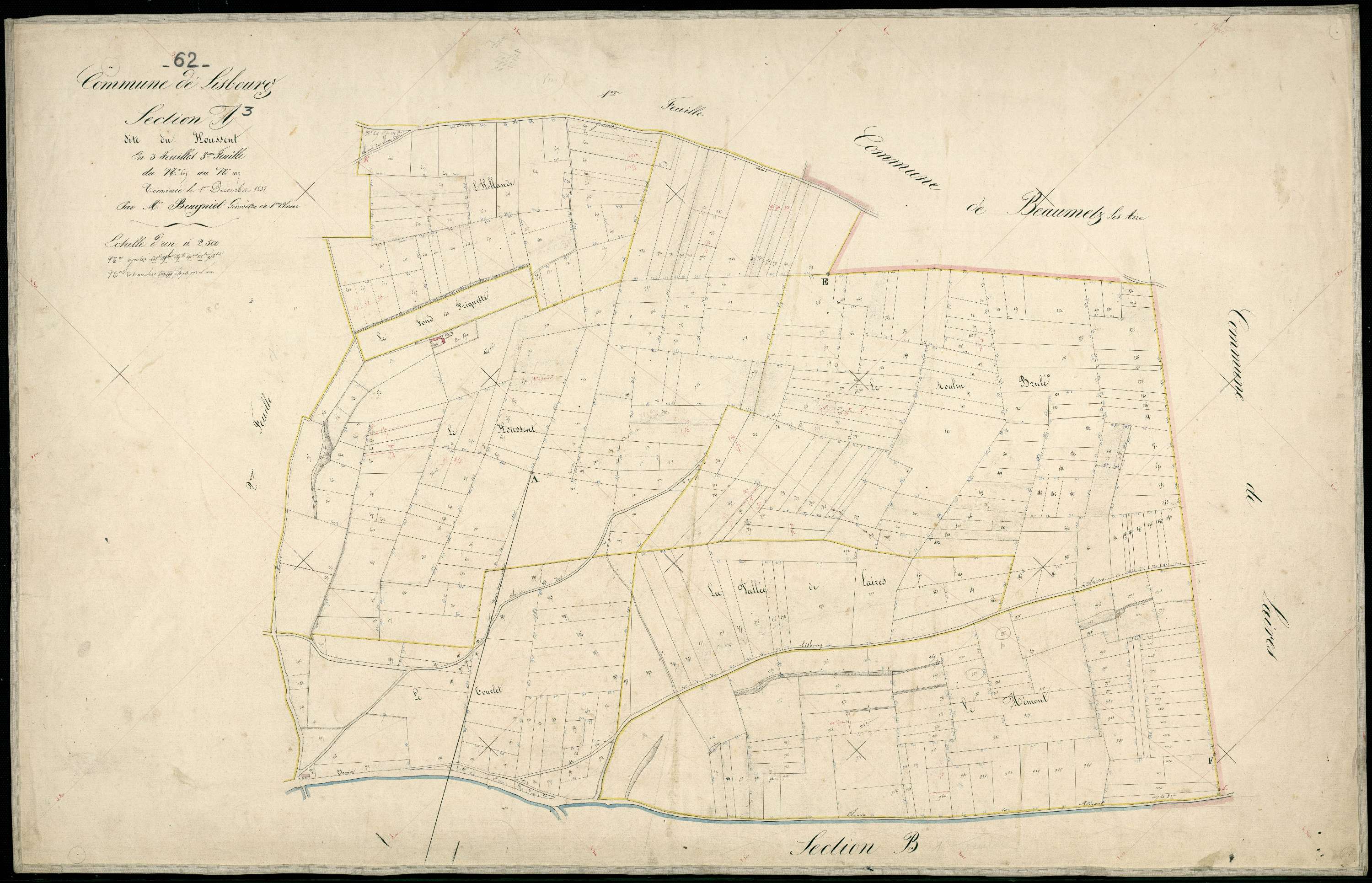 Lisbourg - Section A, 3e feuille