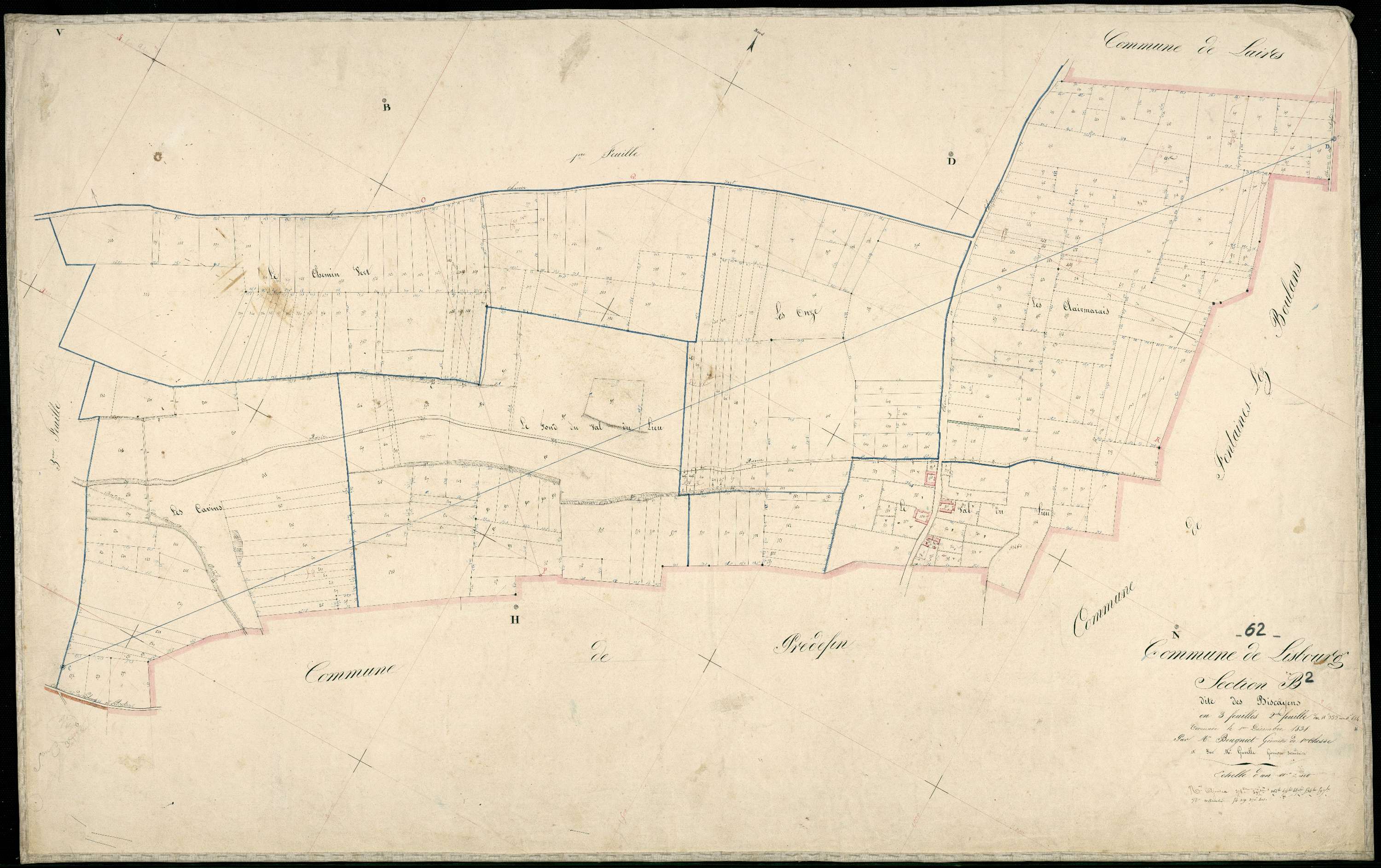 Lisbourg - Section B, 2e feuille