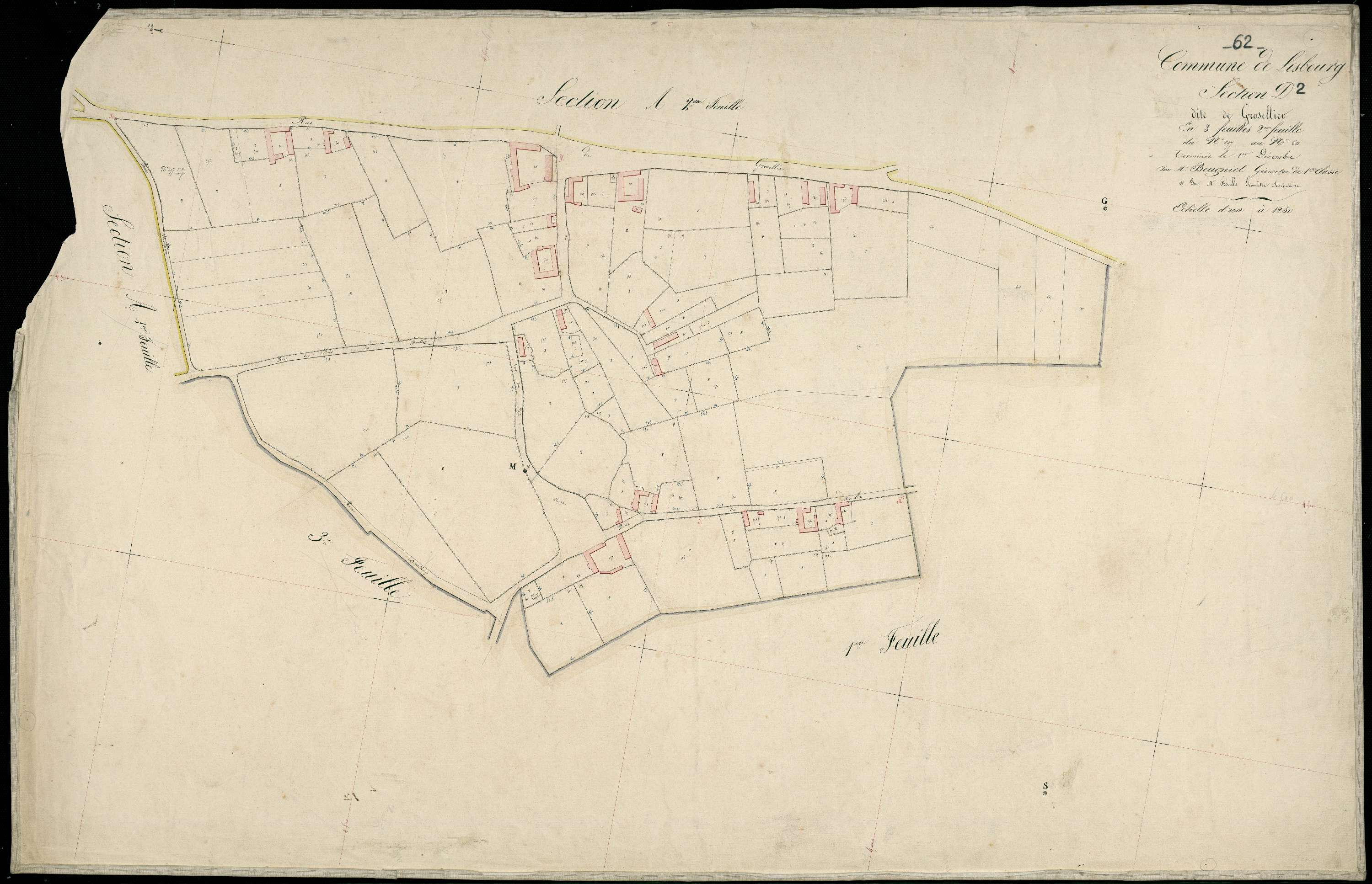 Lisbourg - Section D, 2e feuille