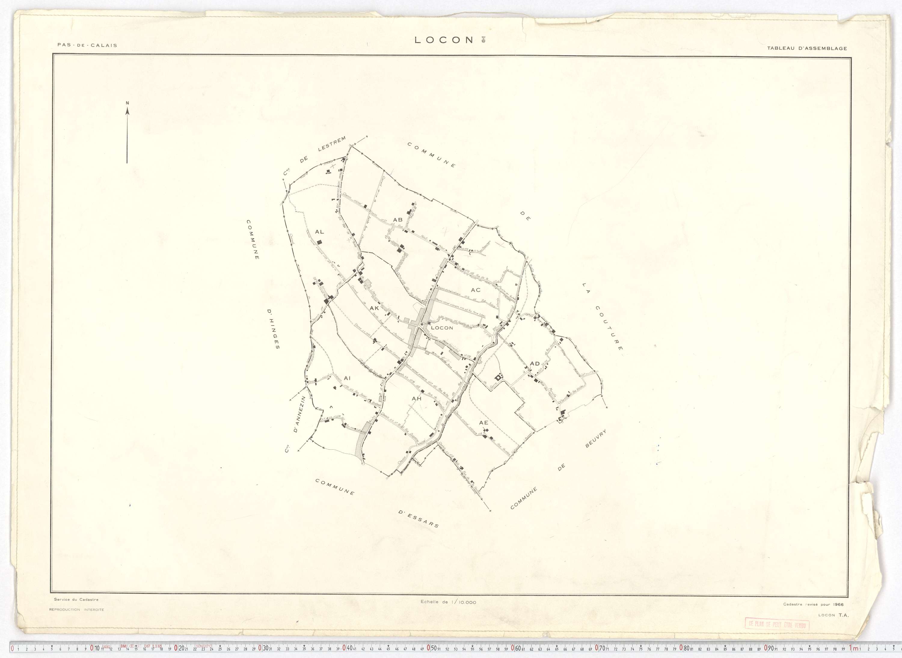 Locon - Tableau d'assemblage.