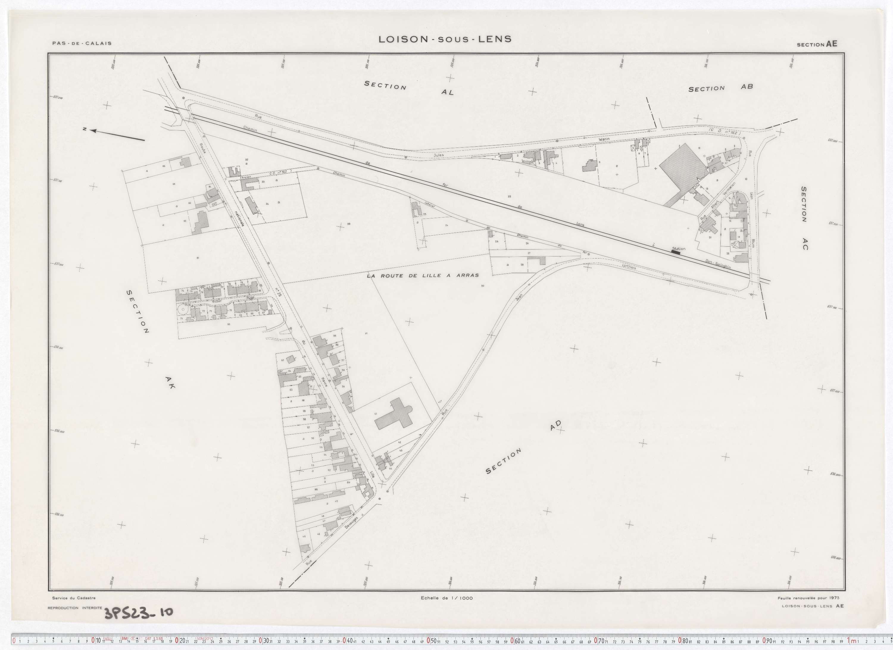 Loison-sous-Lens - Section AE.