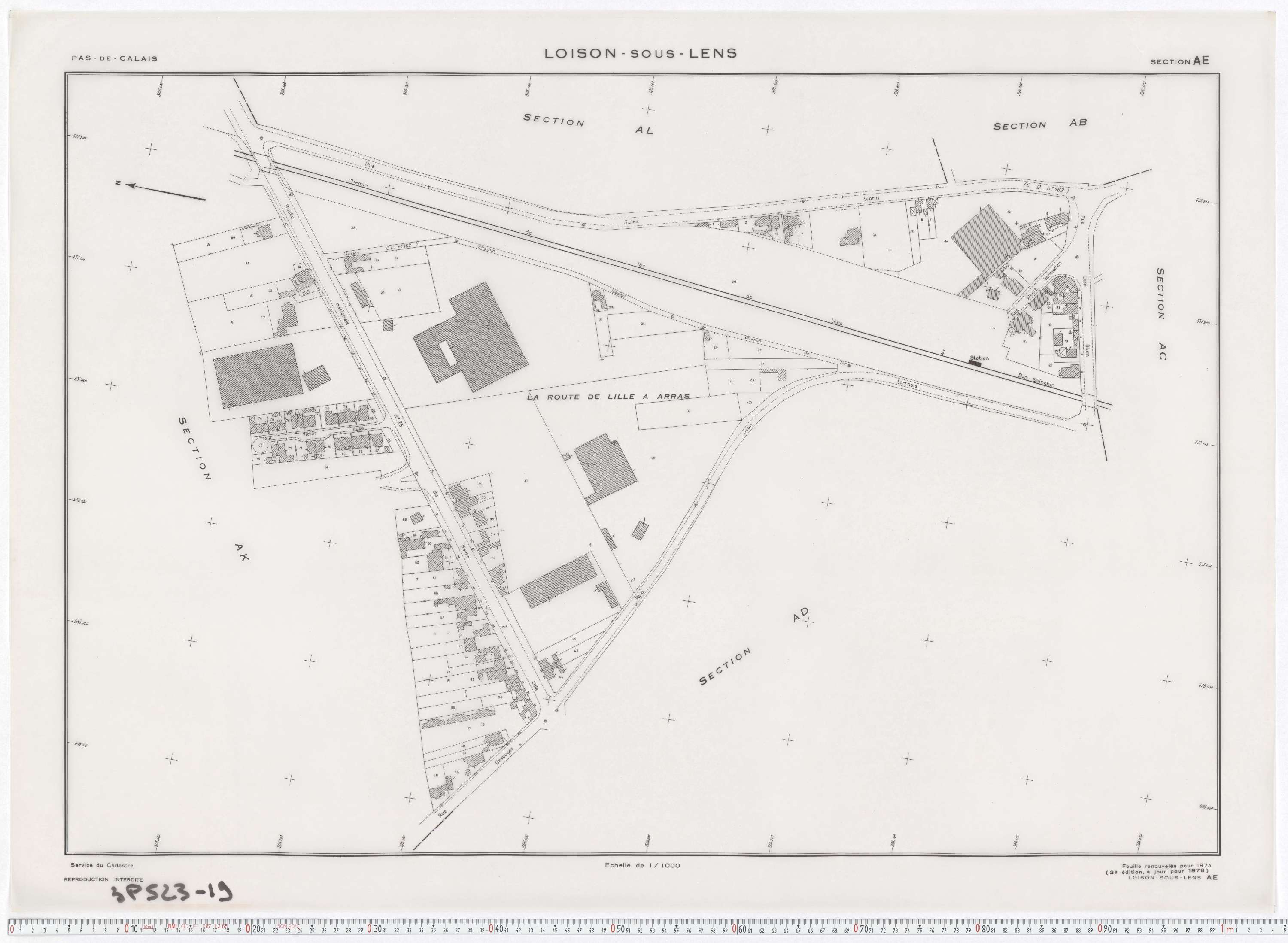 Loison-sous-Lens - Section AE.